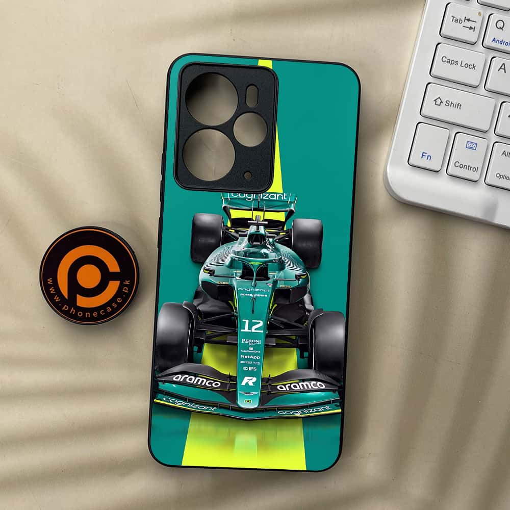 Realme 14 5G - Formula 1 Design Series - Premium Metal Printed soft Bumper Shock Proof Case