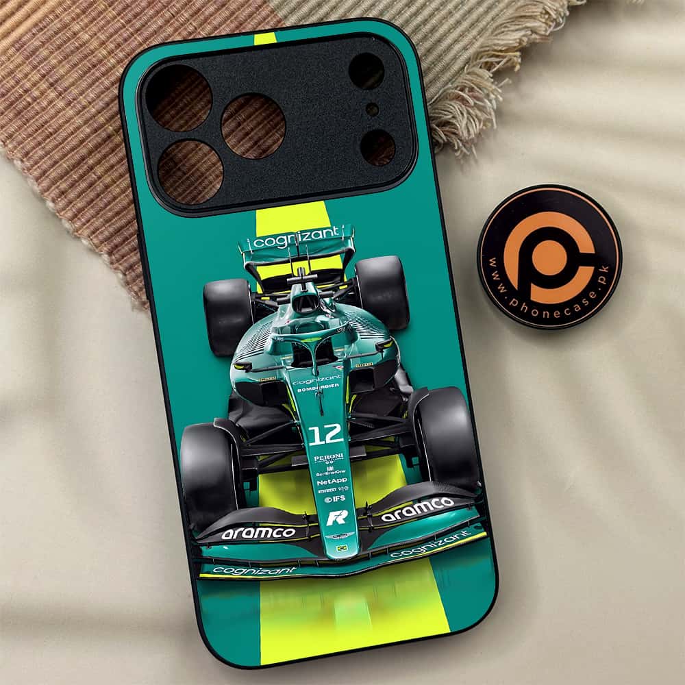 iPhone 17 Pro Max - Formula 1 Design Series - Premium Metal Printed soft Bumper shock Proof Case