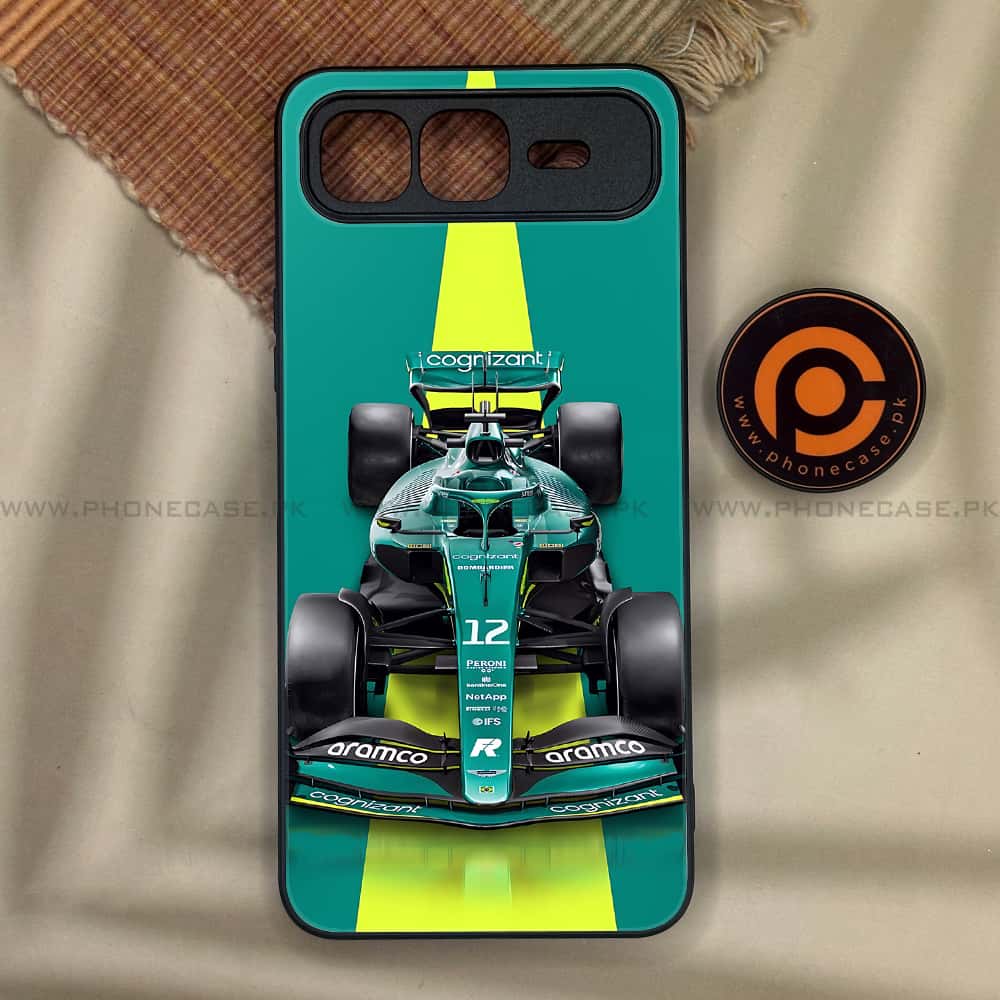Infinix Smart 10 Plus - Formula 1 Design Series - Premium Metal Printed soft Bumper shock Proof Case