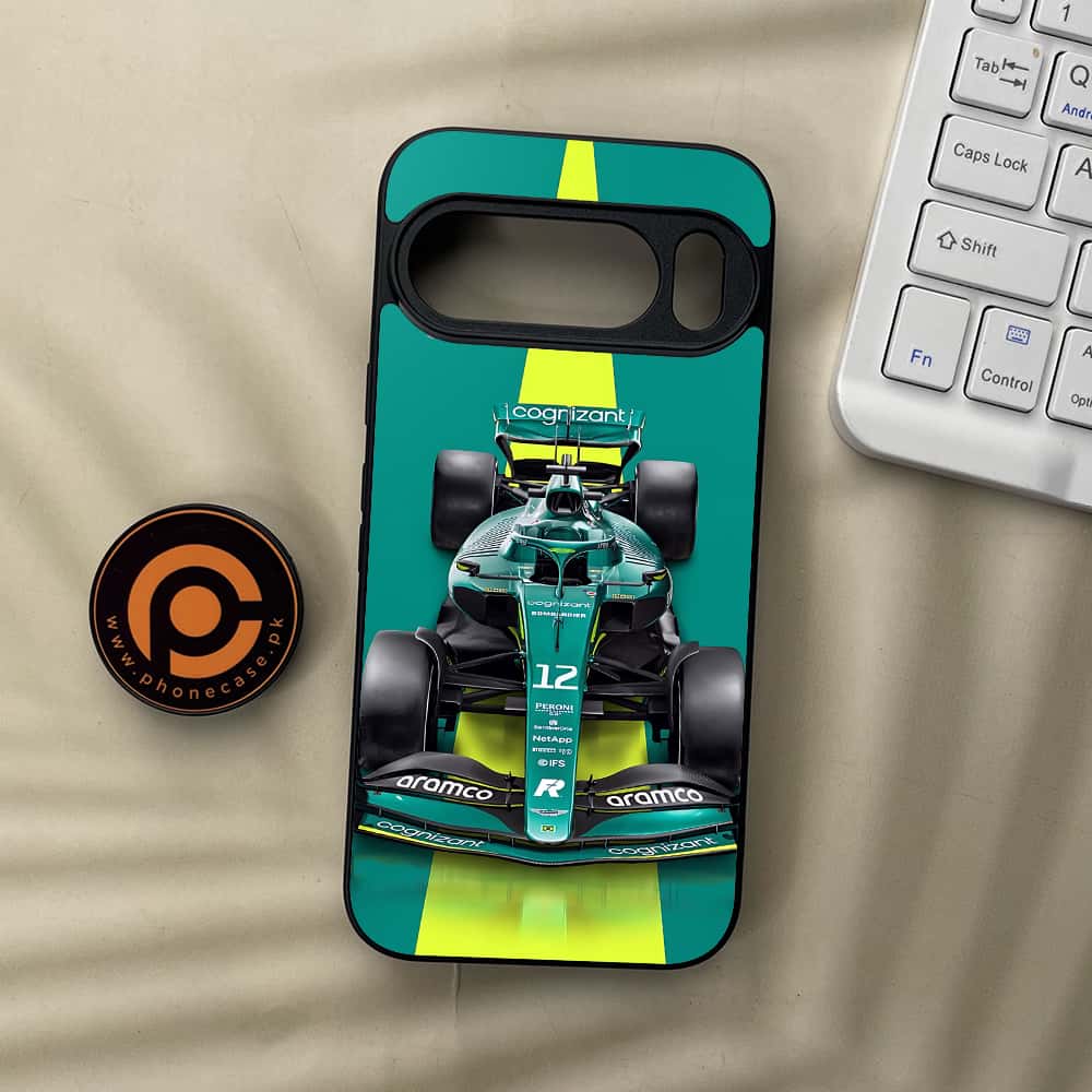 Google Pixel 10  - Formula 1 Design Series - Premium Metal Printed soft Bumper Shockof Case