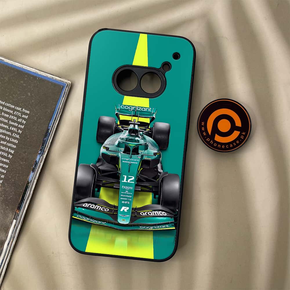Nothing Phone (2a) - Formula 1 Design Series - Premium Metal Printed soft Bumper Shock Proof Case