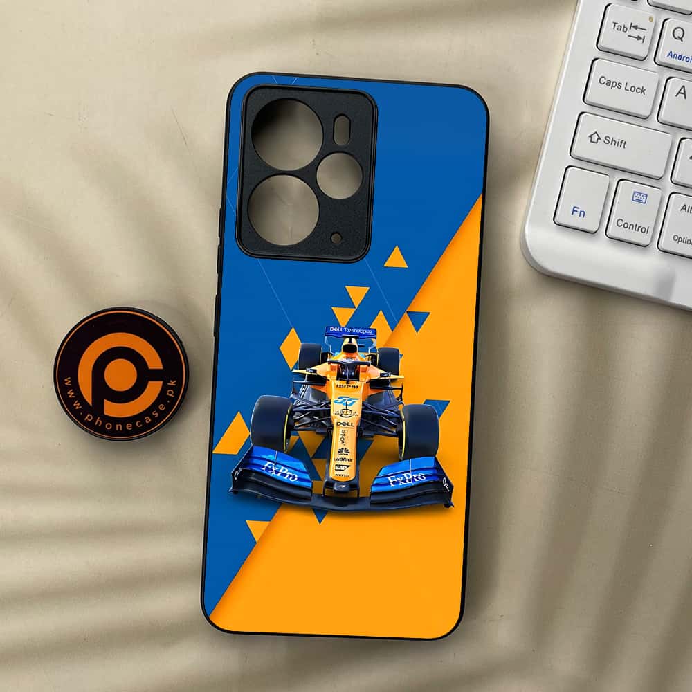 Realme 14 5G - Formula 1 Design Series - Premium Metal Printed soft Bumper Shock Proof Case
