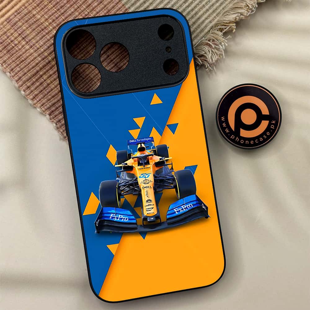 iPhone 17 Pro Max - Formula 1 Design Series - Premium Metal Printed soft Bumper shock Proof Case