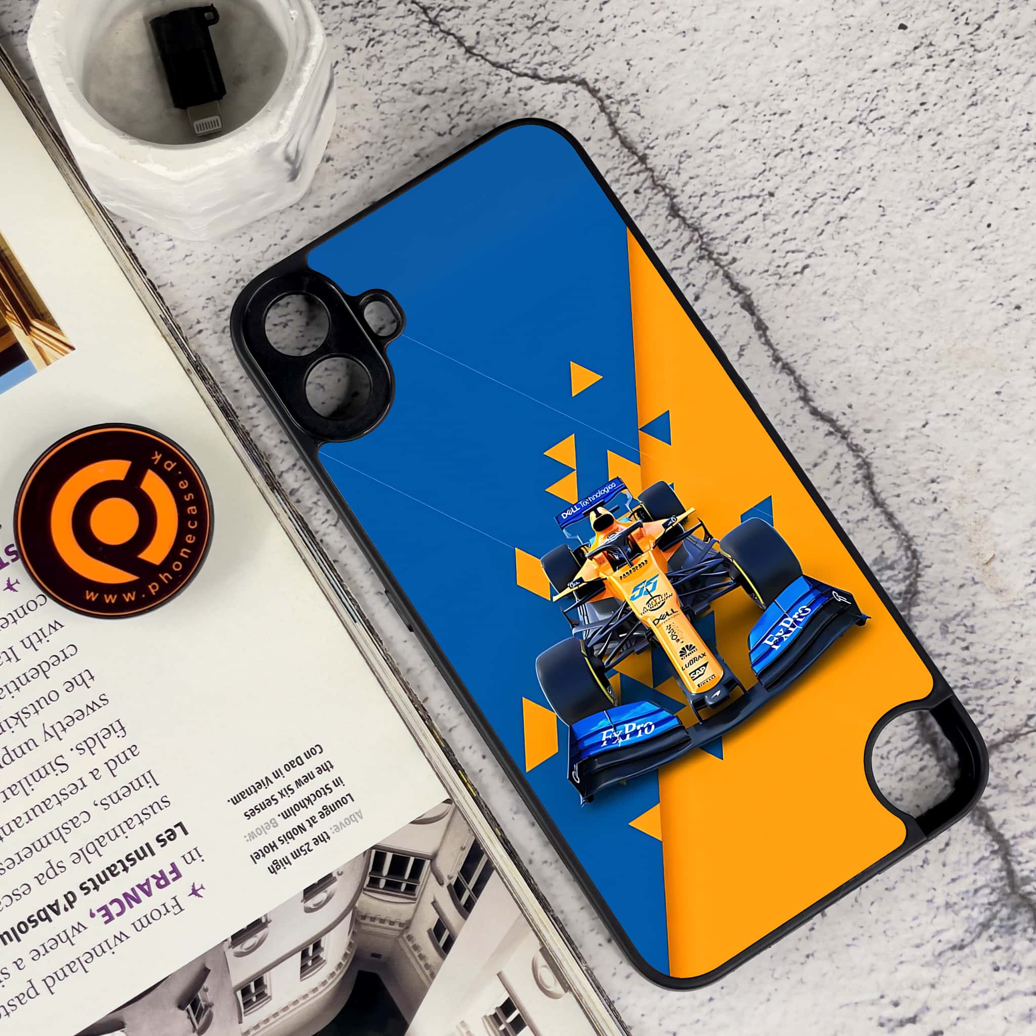 Nothing CMF Phone 1 - Formula 1 Design Series - Premium Metal Printed soft Bumper Shock Proof Case