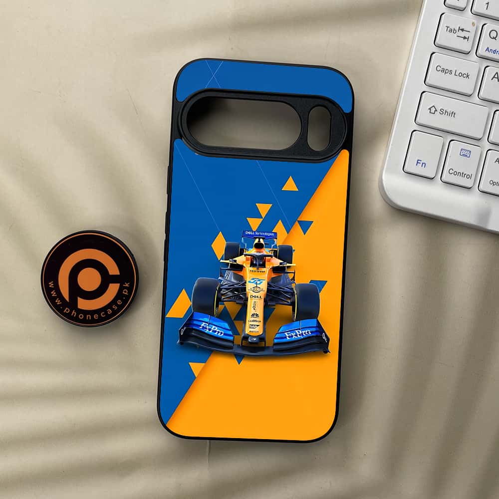 Google Pixel 10  - Formula 1 Design Series - Premium Metal Printed soft Bumper Shockof Case