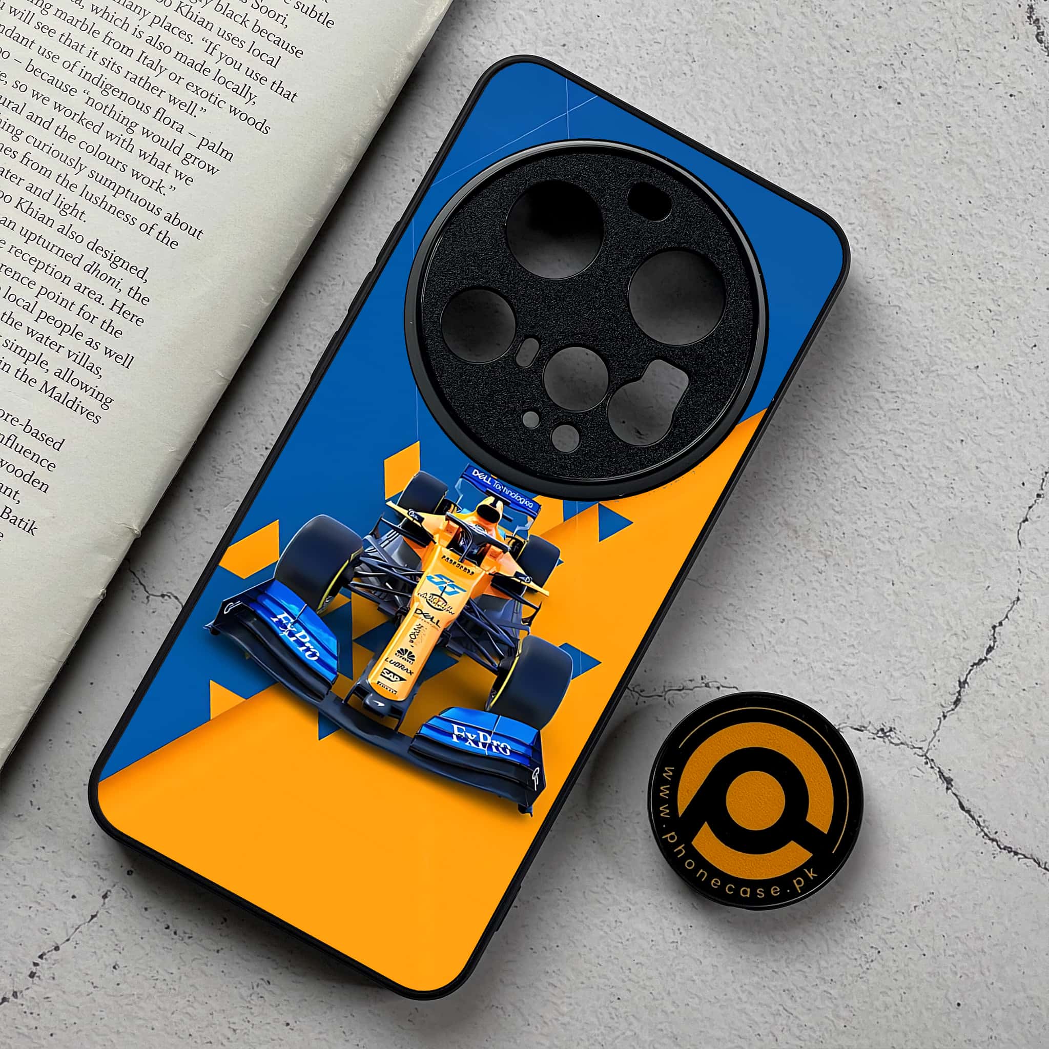 Xiaomi 15 Ultra - Formula 1 Design Series - Premium Metal Printed Soft Bumper Shockproof Case