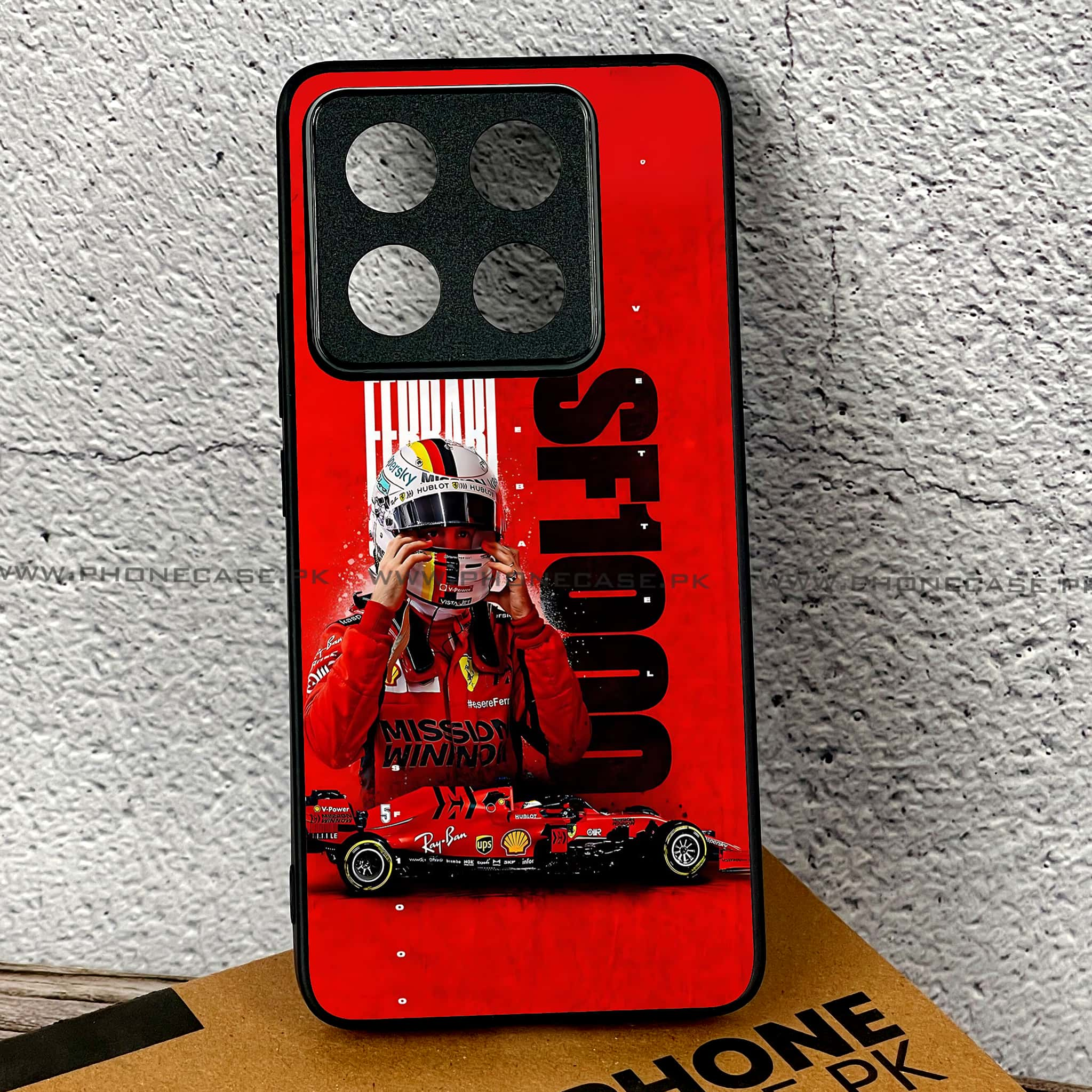 Xiaomi 14T - Formula 1 Design Series 2.0 - Premium Printed Glass soft Bumper shock Proof Case