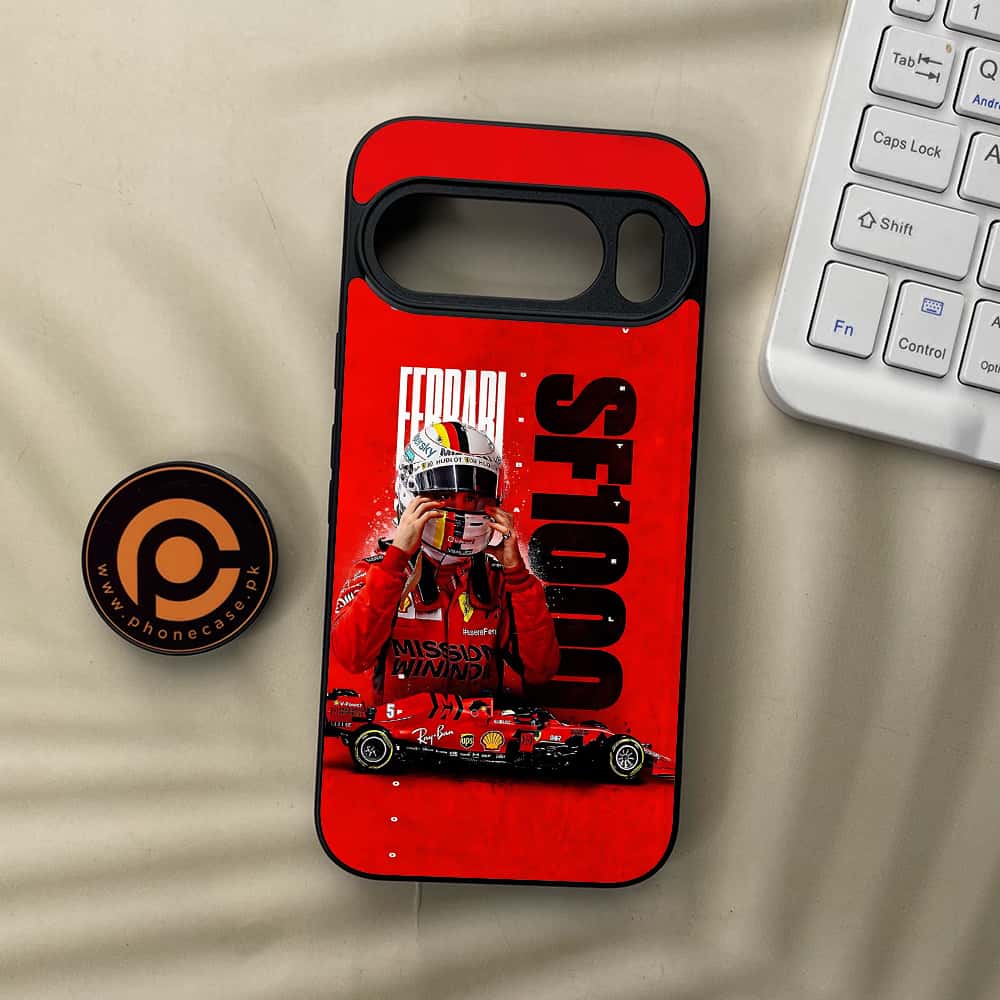 Google Pixel 10  - Formula 1 Design Series - Premium Metal Printed soft Bumper Shockof Case