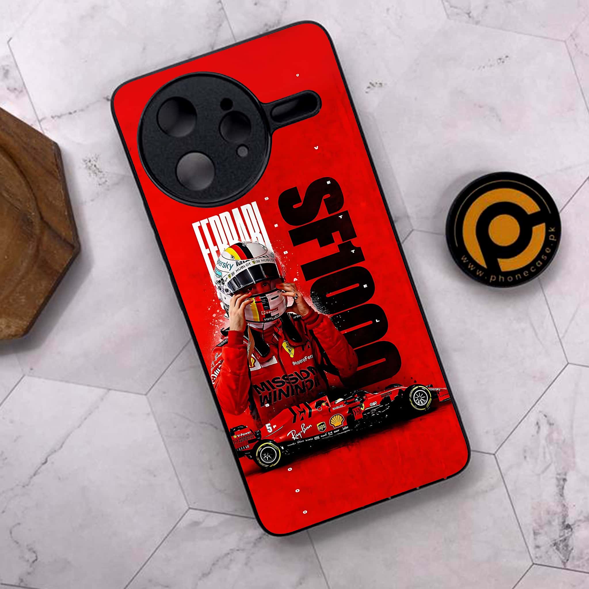 Xiaomi Poco F7 Ultra 5G - Formula 1 Design Series - Premium Metal Printed soft Bumper shock Proof Case
