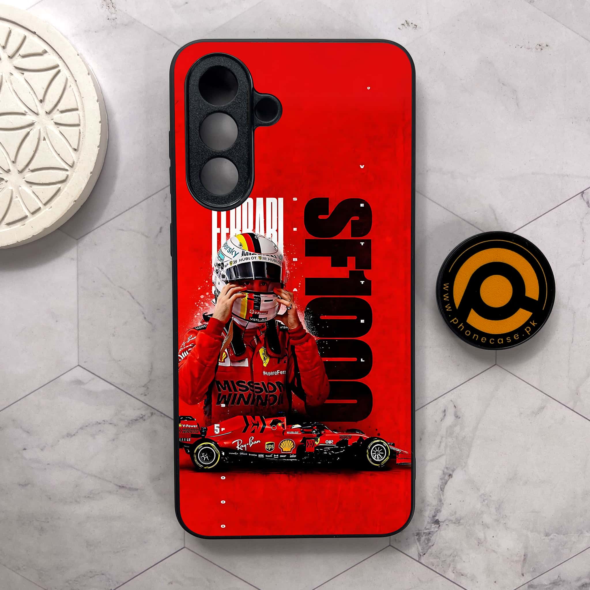 Samsung Galaxy A26 5G - Formula 1 Design Series - Premium Metal Printed soft Bumper shock Proof Case