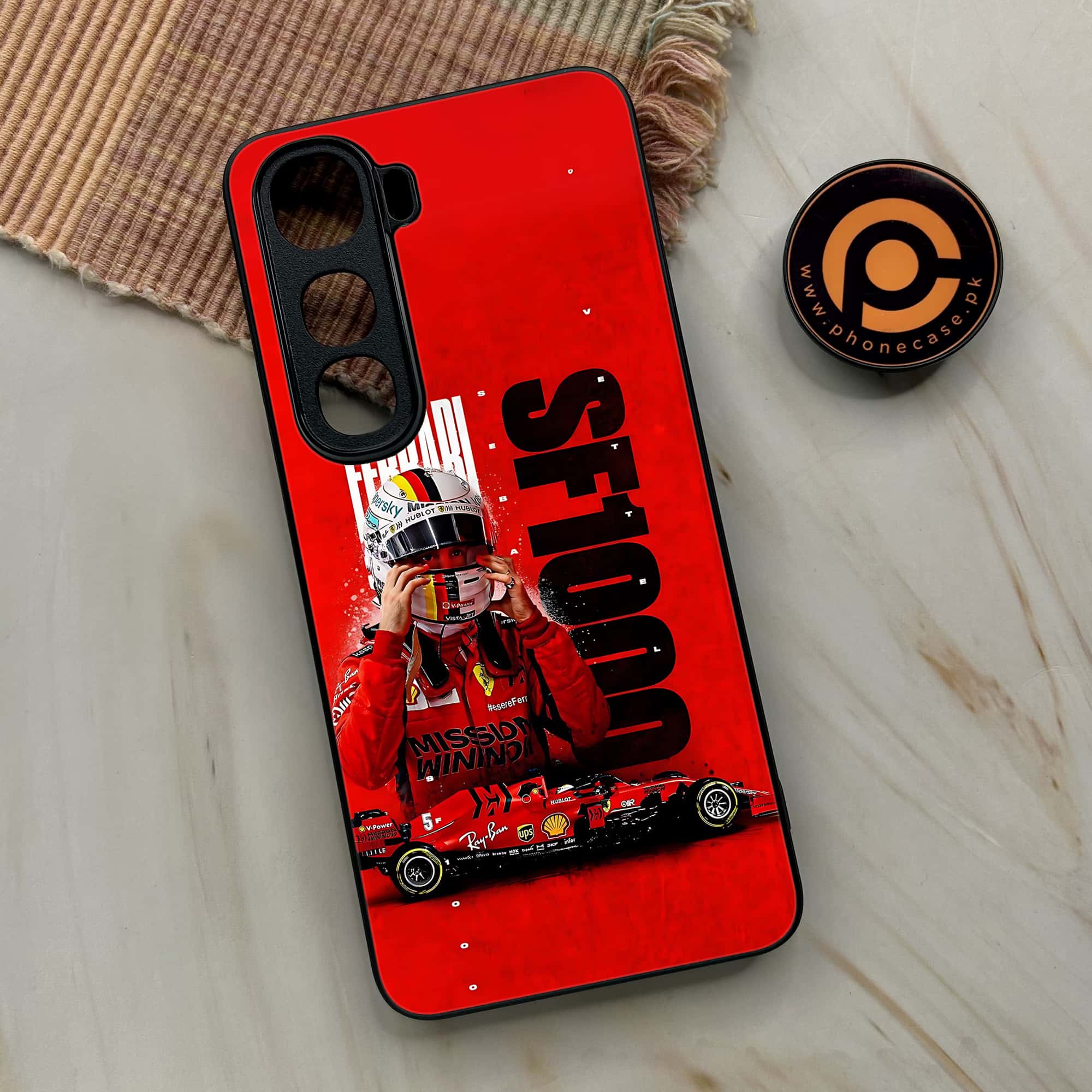 Vivo Y400 - Formula 1 Design Series - Premium Metal Printed soft Bumper shock Proof Case