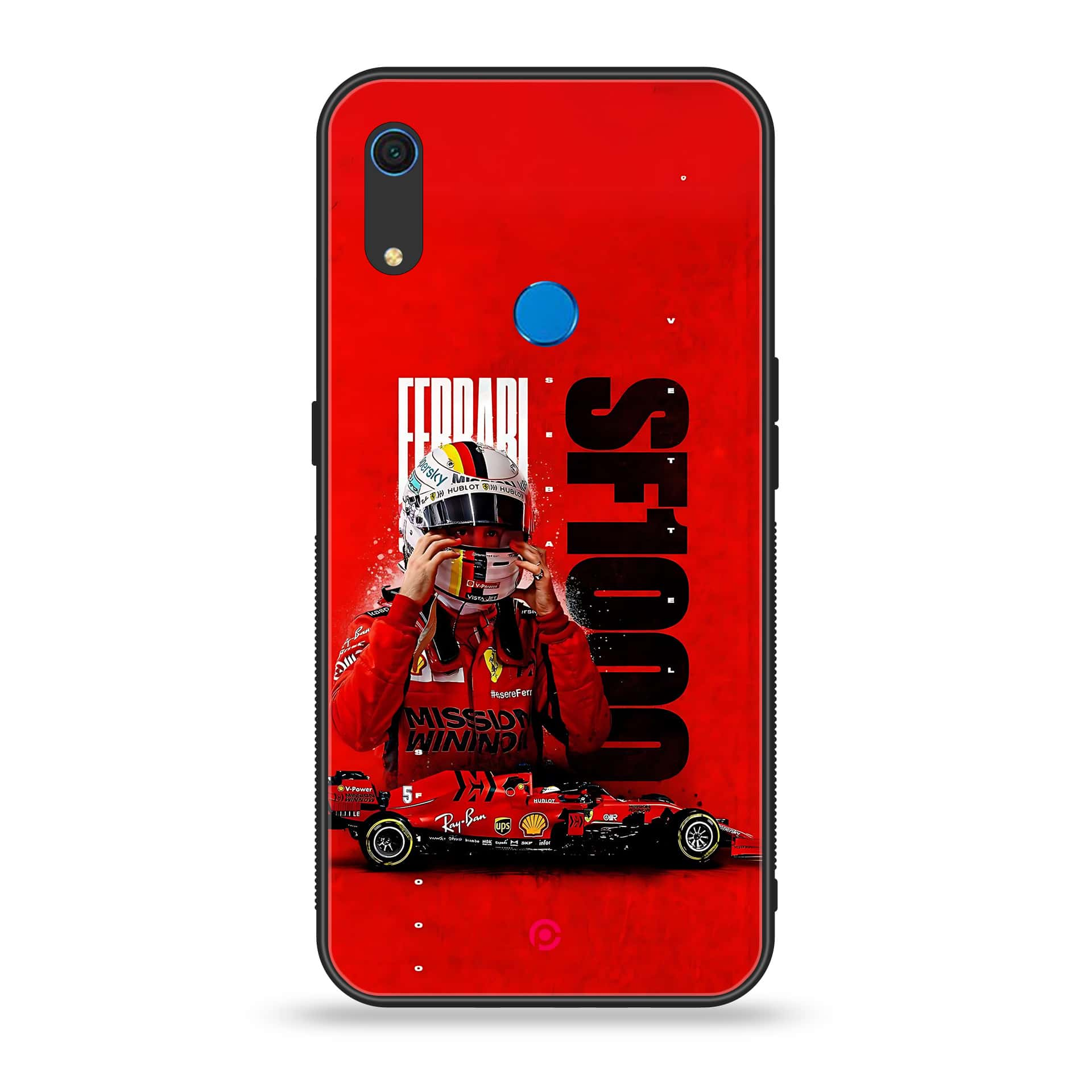 Huawei Y6s - Formula 1 Design - Premium Printed Metal soft Bumper shock Proof Case