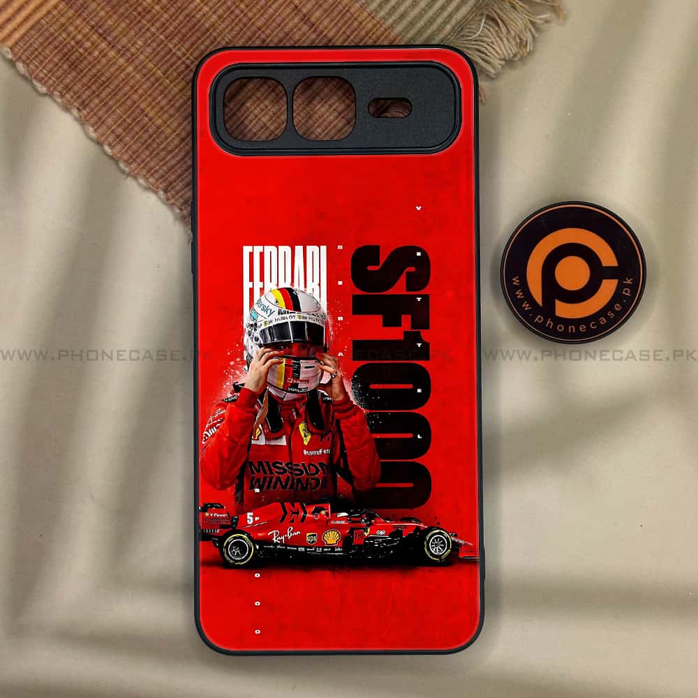 Infinix Smart 10 Plus - Formula 1 Design Series - Premium Metal Printed soft Bumper shock Proof Case