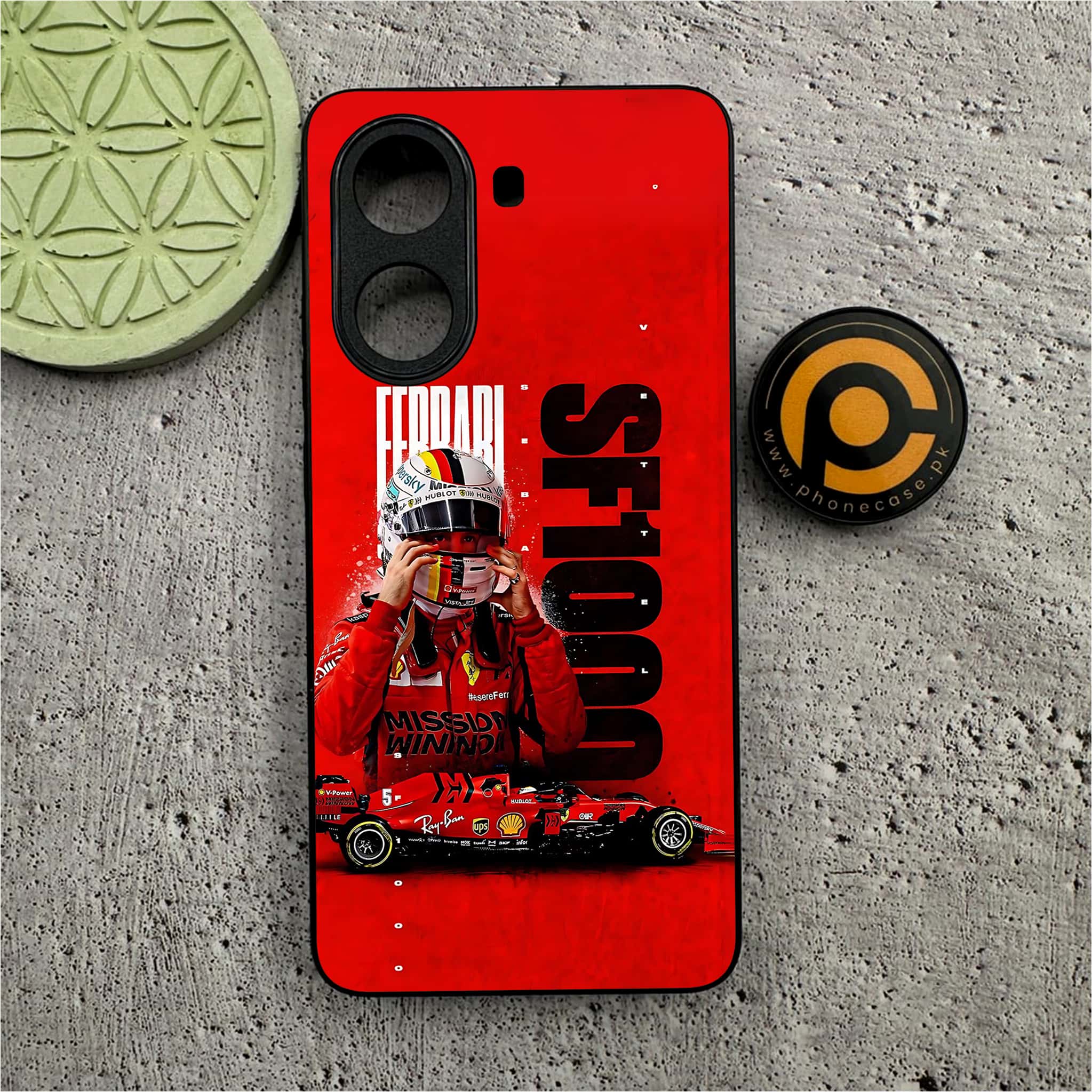 Xiaomi Poco X7 Pro 5G - Formula 1 Design Series - Premium Metal  Printed soft Bumper shock Proof Case