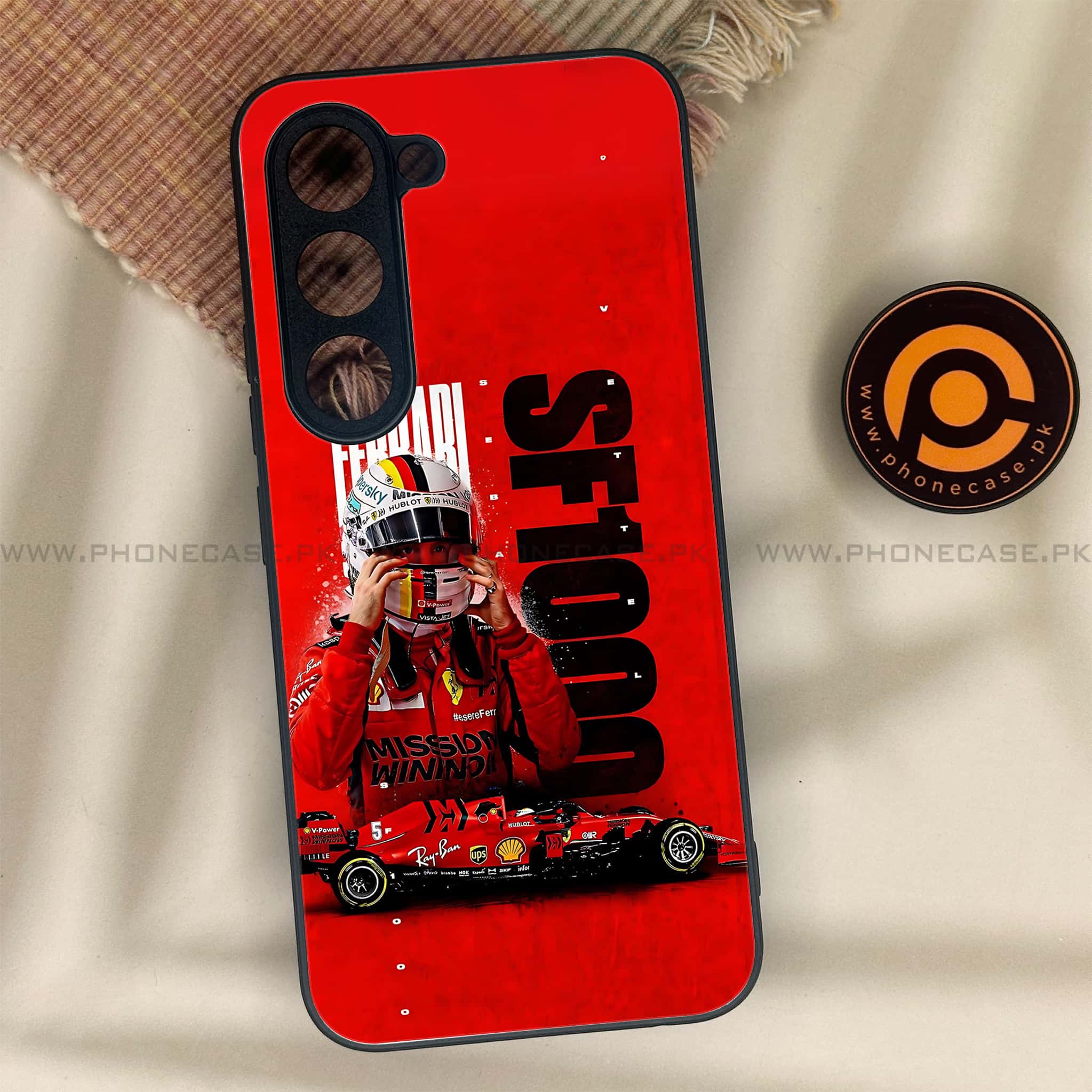Tecno Spark 40 Pro - Formula 1 Design Series - Premium Metal Printed soft Bumper shock Proof Case