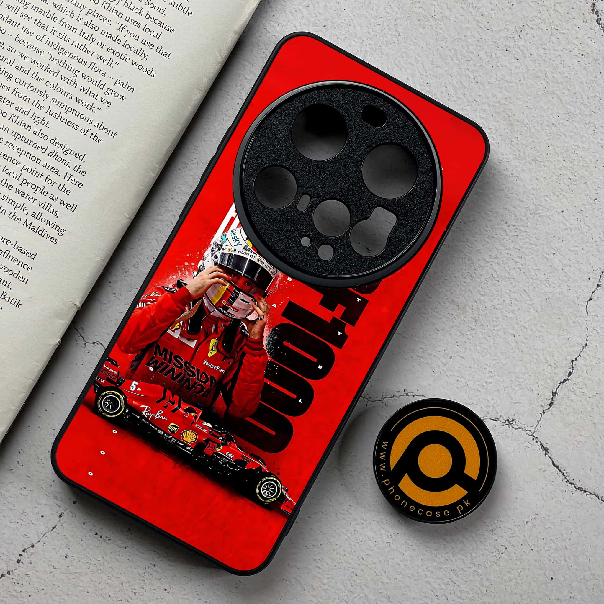 Xiaomi 15 Ultra - Formula 1 Design Series - Premium Metal Printed Soft Bumper Shockproof Case
