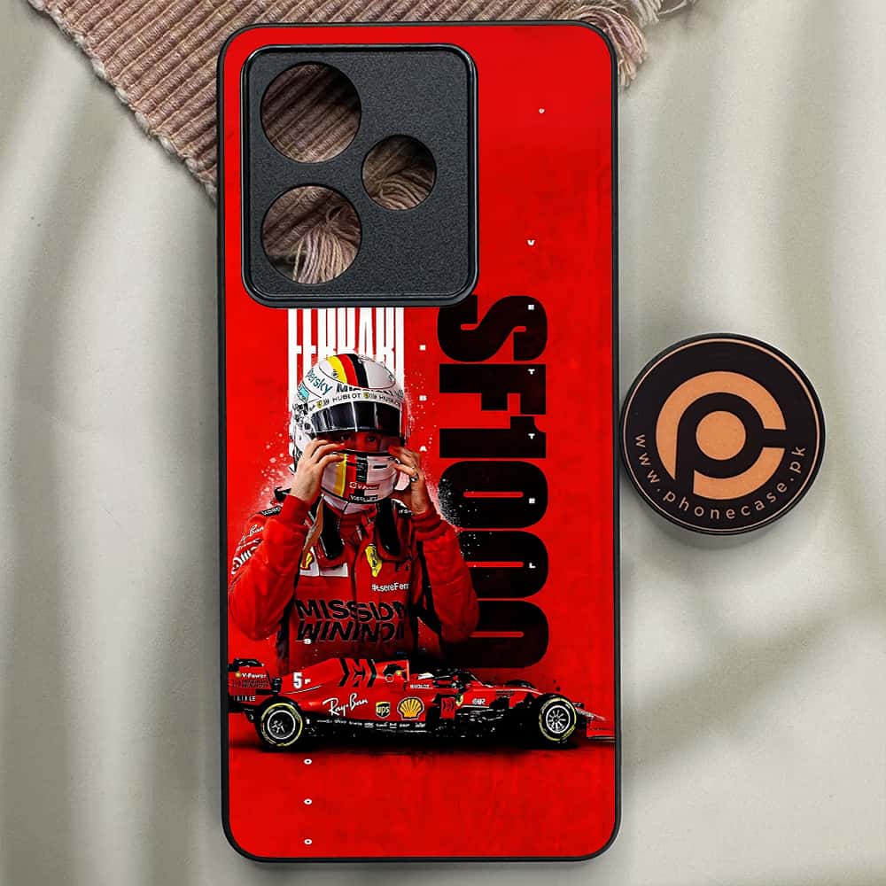 Realme GT 7T - Formula 1 Design Series - Premium Metal Printed soft Bumper shock Proof Case