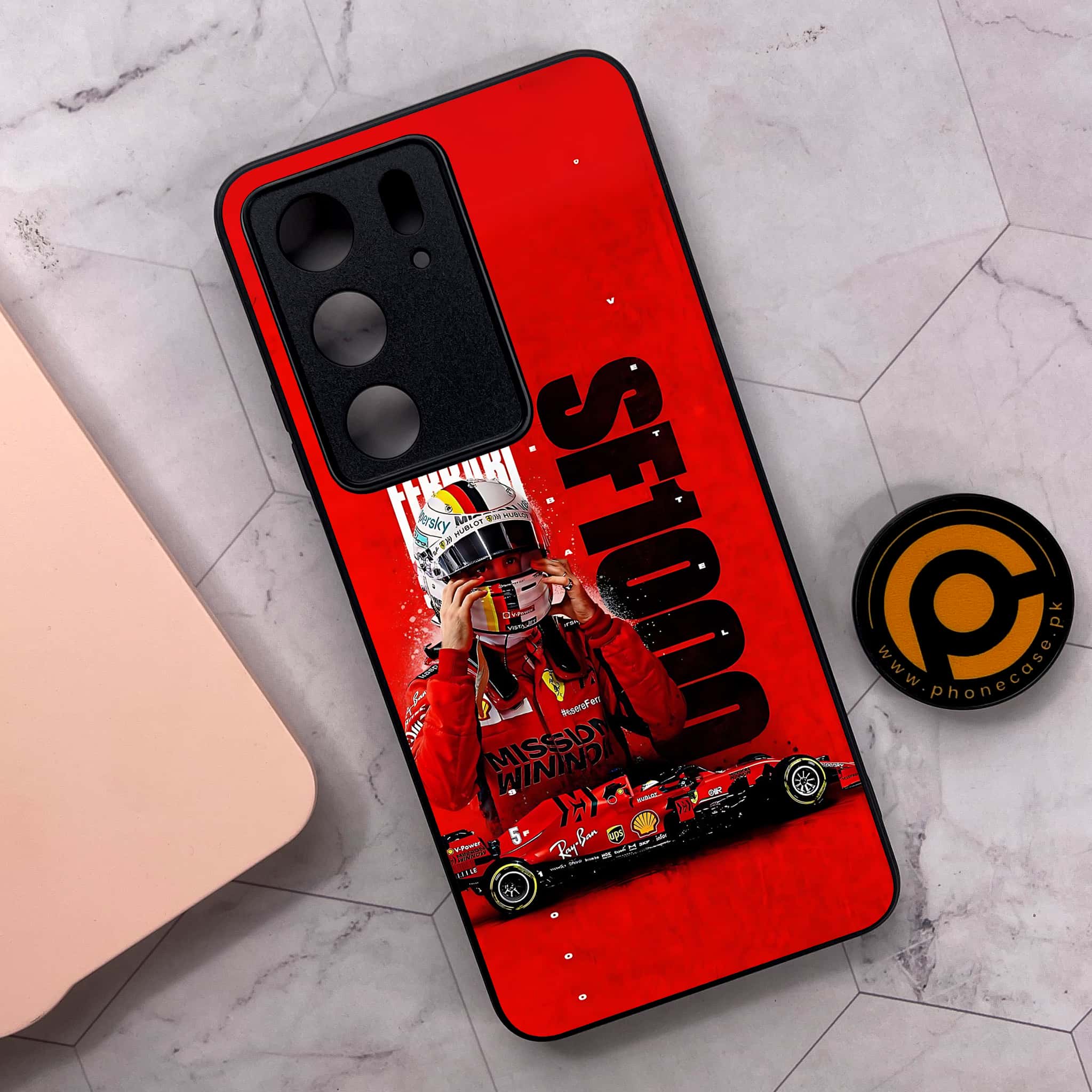 Realme C75x 4G - Formula 1 Design Series - Premium Metal Printed soft Bumper shock Proof Case