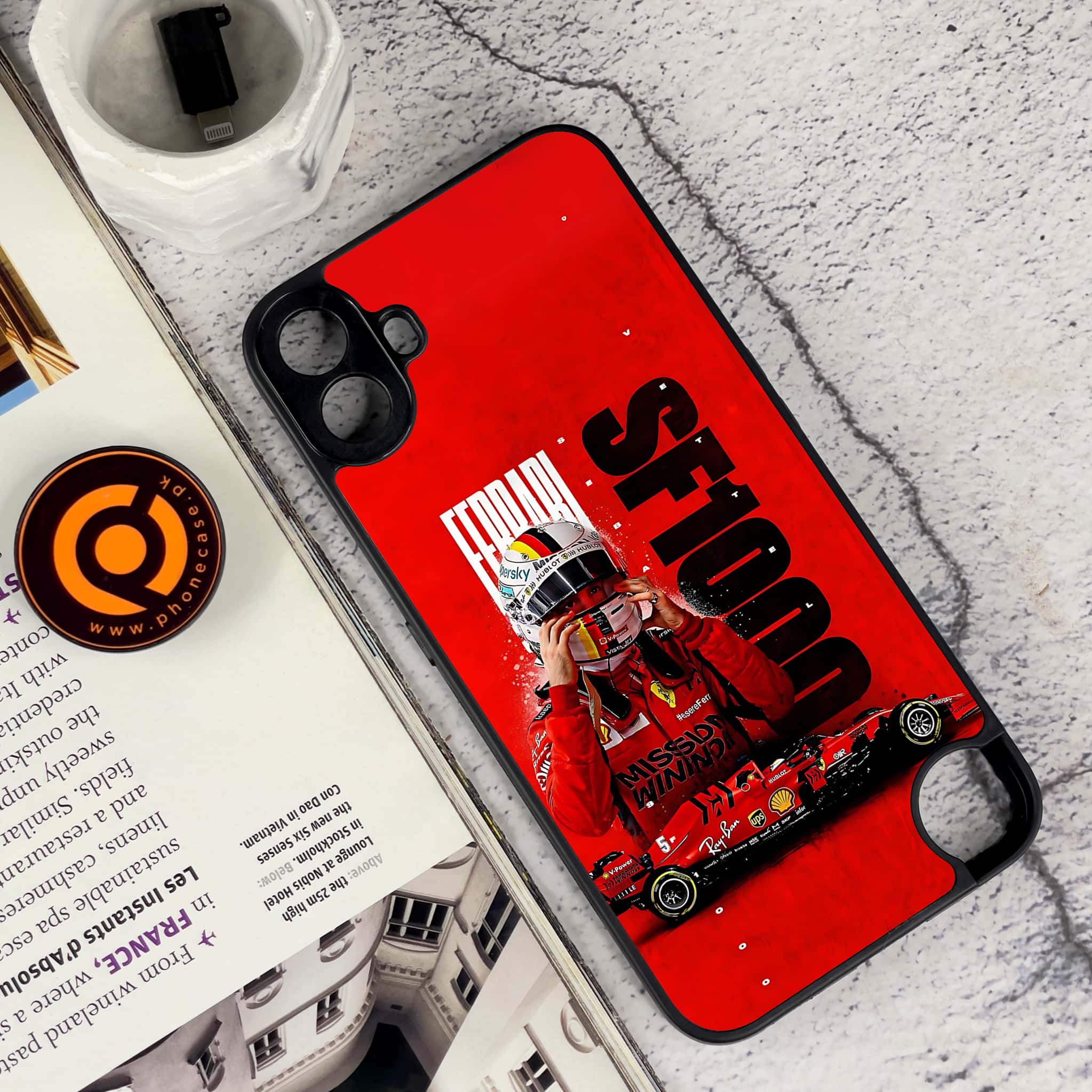 Nothing CMF Phone 1 - Formula 1 Design Series - Premium Metal Printed soft Bumper Shock Proof Case