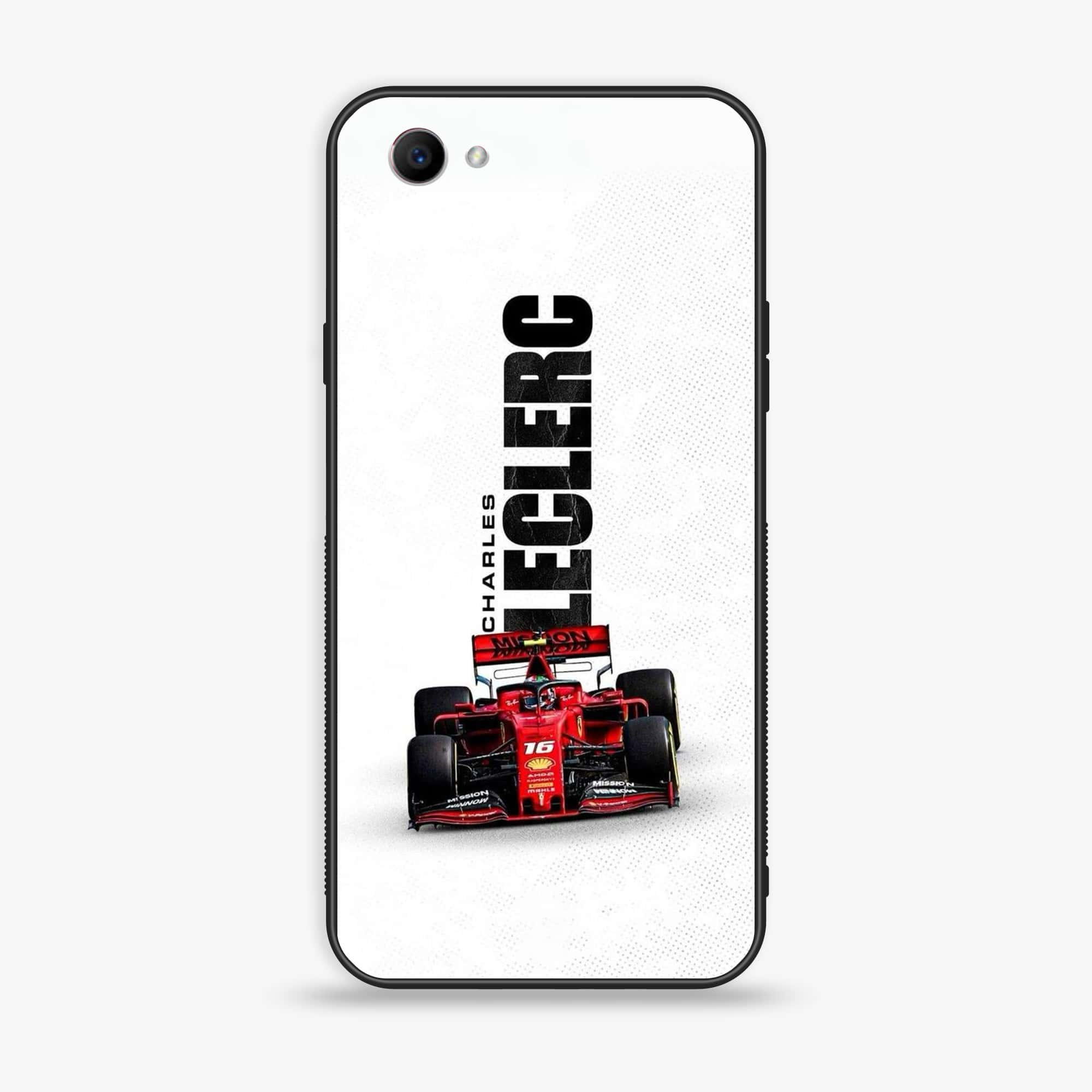 Oppo F7 Youth - Formula 1 Design Series - Premium Printed Glass soft Bumper shock Proof Case