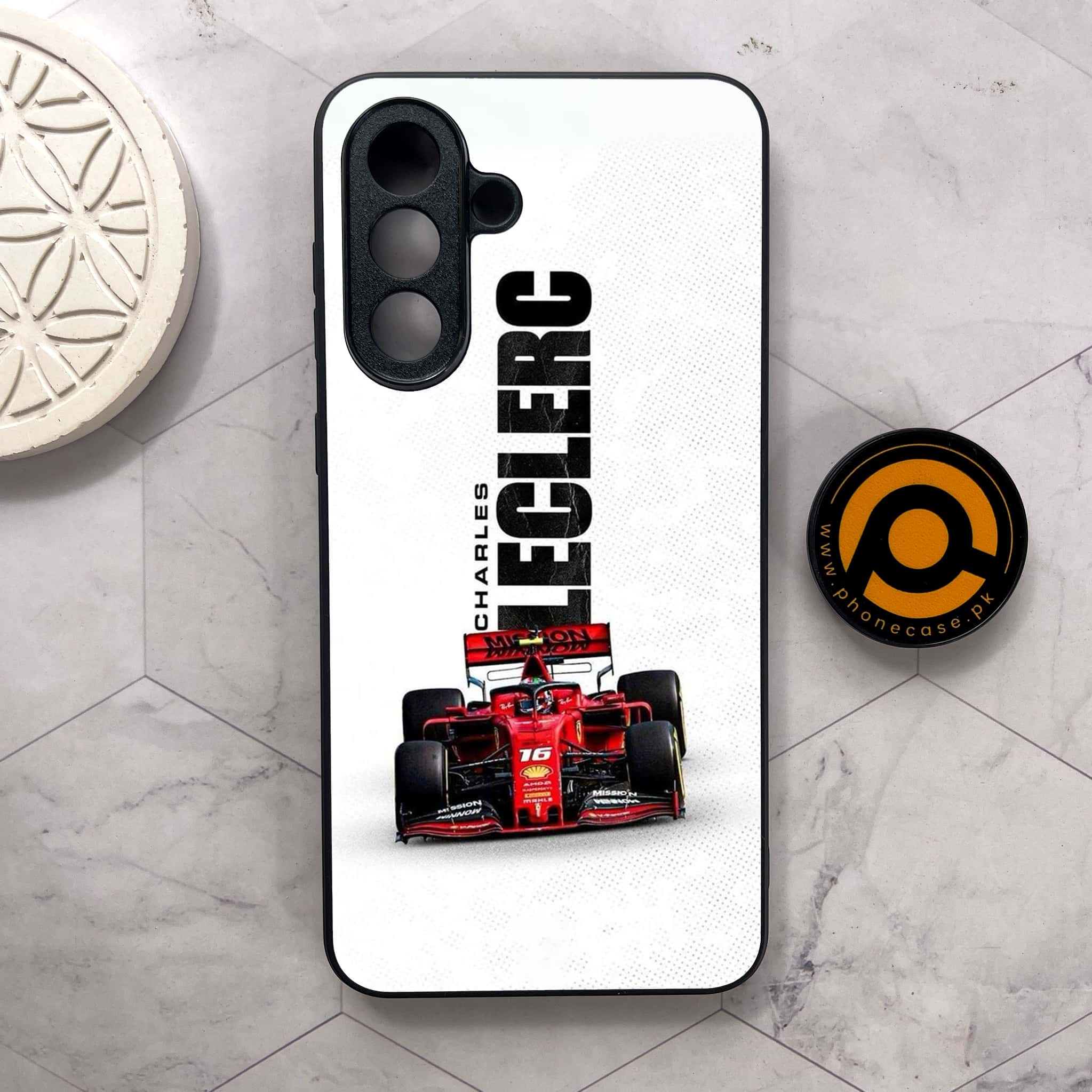 Samsung Galaxy A26 5G - Formula 1 Design Series - Premium Metal Printed soft Bumper shock Proof Case