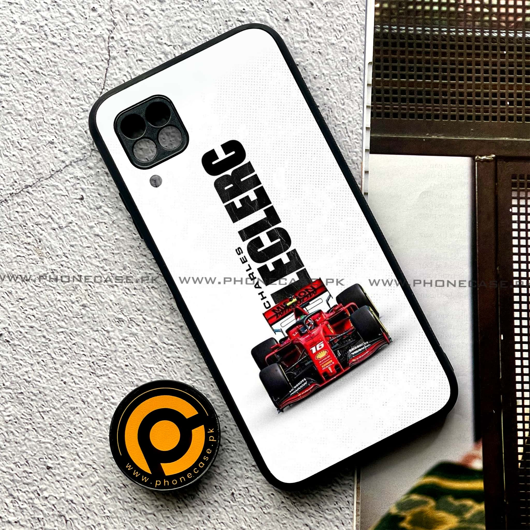 Huawei P40 Lite - Formula 1 Design - Premium Printed Glass soft Bumper shock Proof Case