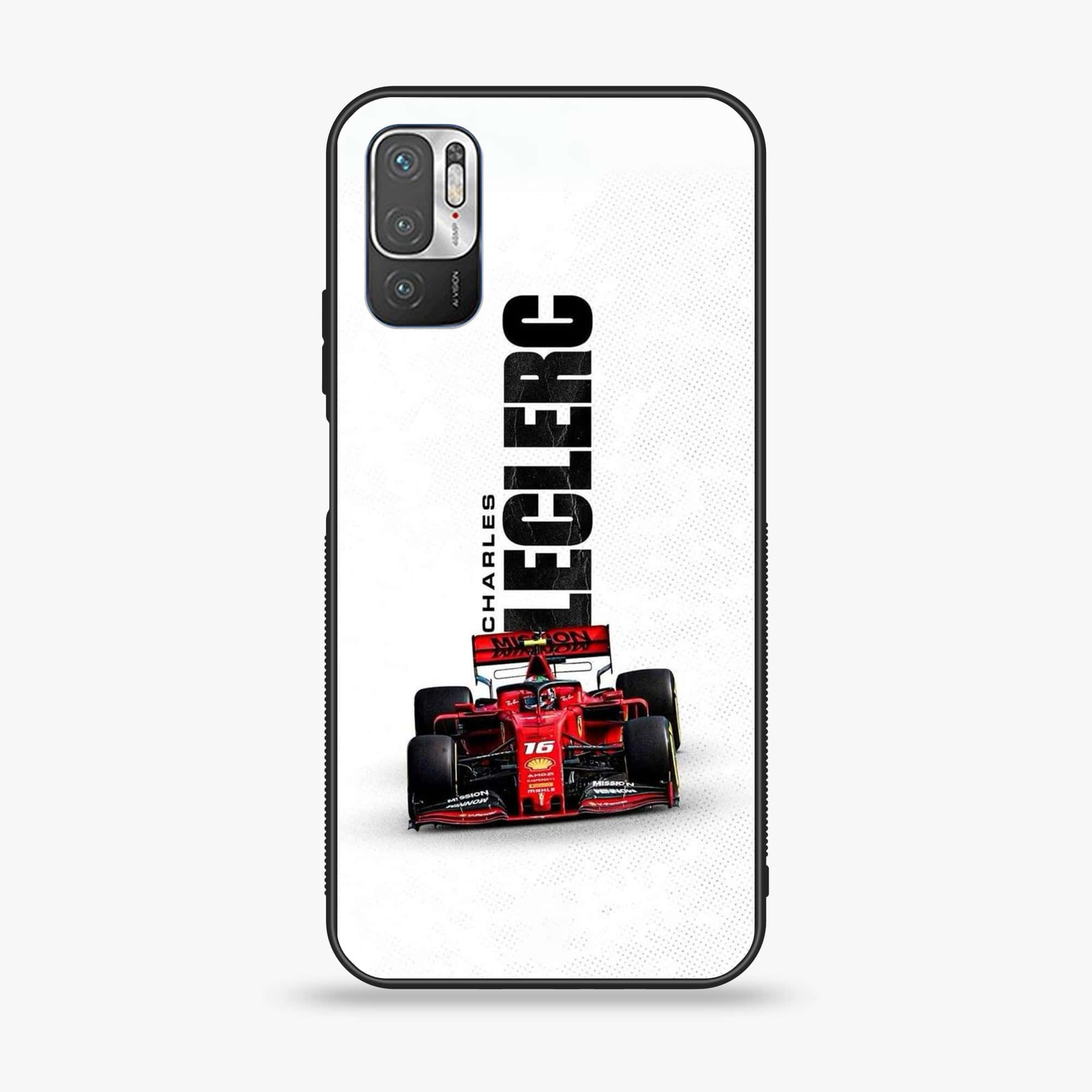 Xiaomi Redmi Note 10 5G - Formula 1 Design - Premium Printed Glass soft Bumper shock Proof Case