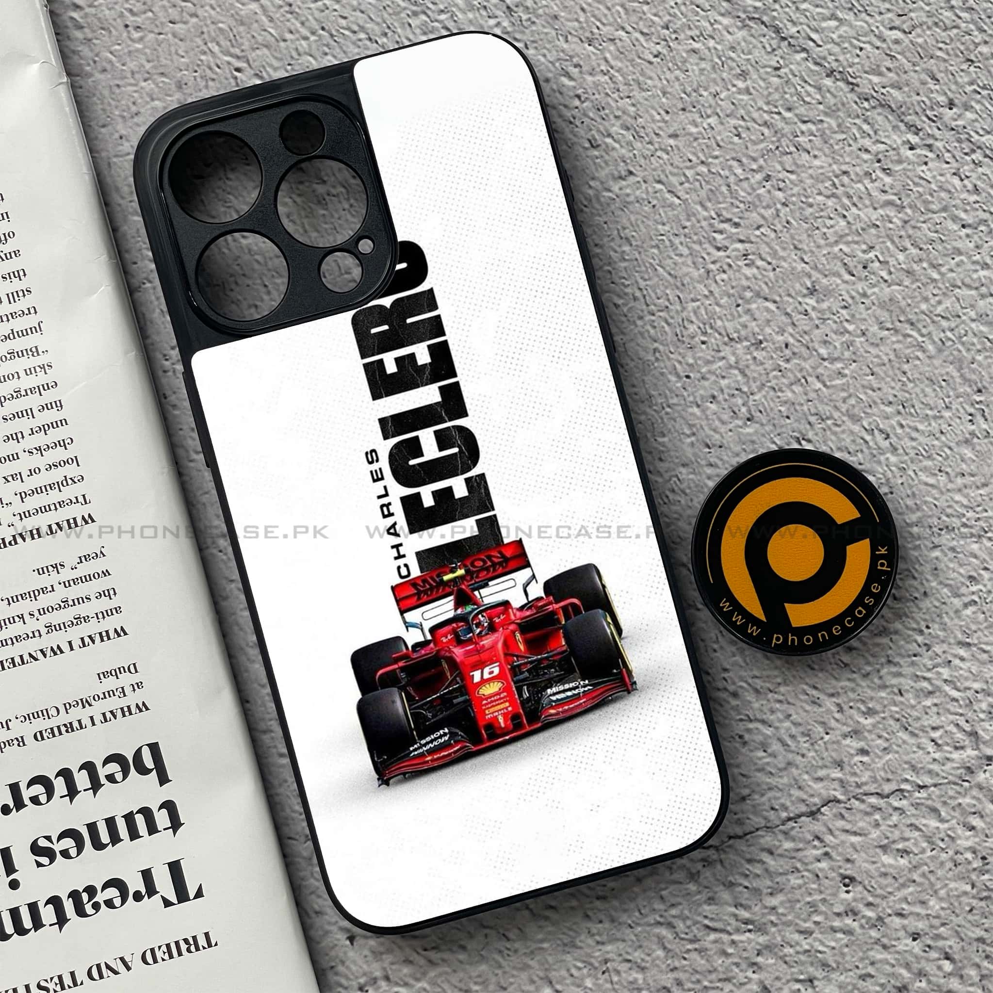 iPhone 15 Pro - Formula 1 Design Series - Premium Metal Printed soft Bumper shock Proof Case