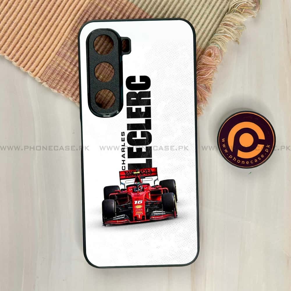 Infinix Hot 60i - Formula 1 Design Series - Premium Metal Printed soft Bumper shock Proof Case