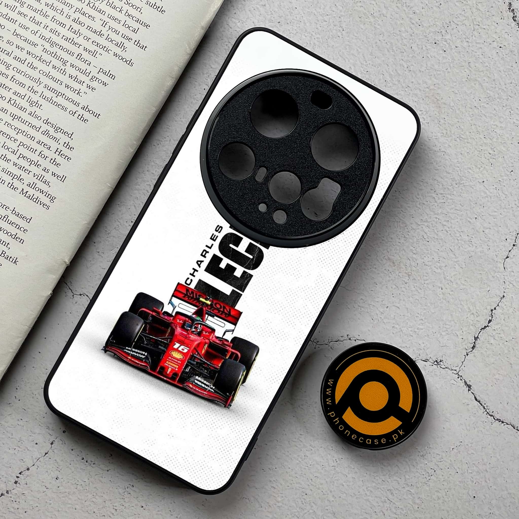 Xiaomi 15 Ultra - Formula 1 Design Series - Premium Metal Printed Soft Bumper Shockproof Case