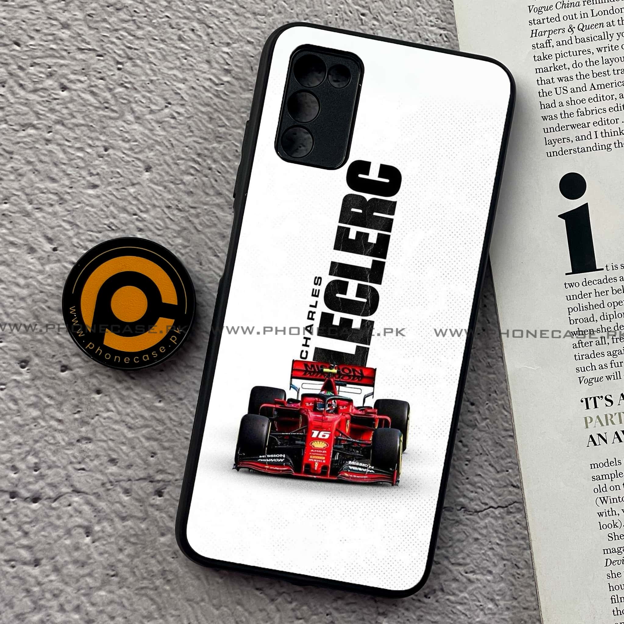 Samsung Galaxy A02s - Formula 1 Design Series - Premium Printed Metal soft Bumper shock Proof Case