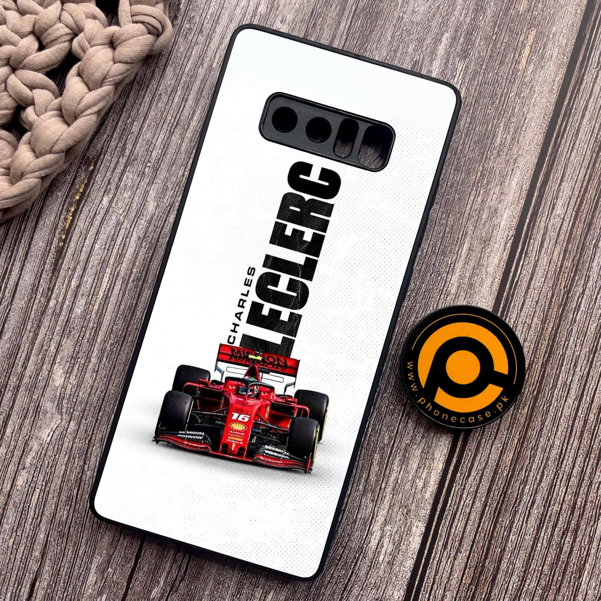 Samsung Galaxy Note 8 - Formula 1 Design Series - Premium Metal Printed soft Bumper shock Proof Case