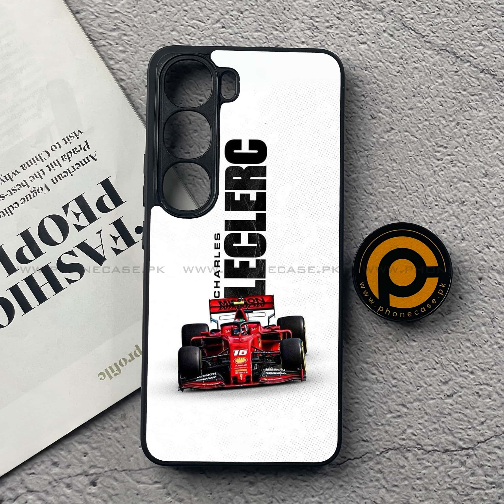 Vivo V40 Lite (IDN) - Formula 1 Design Series - Premium Metal Printed soft Bumper Shock Proof Case