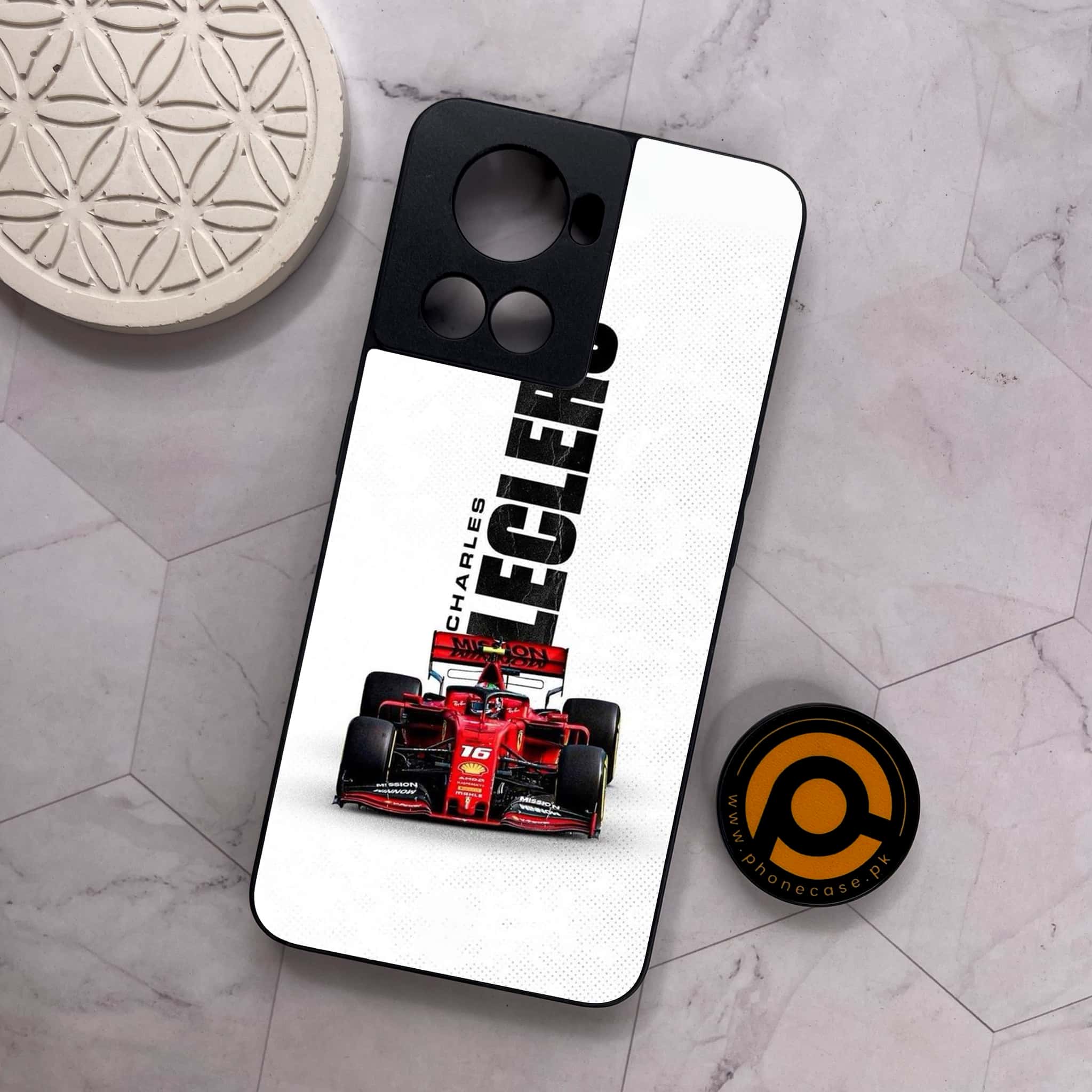 OnePlus 10R - Formula 1 Design - Premium Metal Printed soft Bumper shock Proof Case