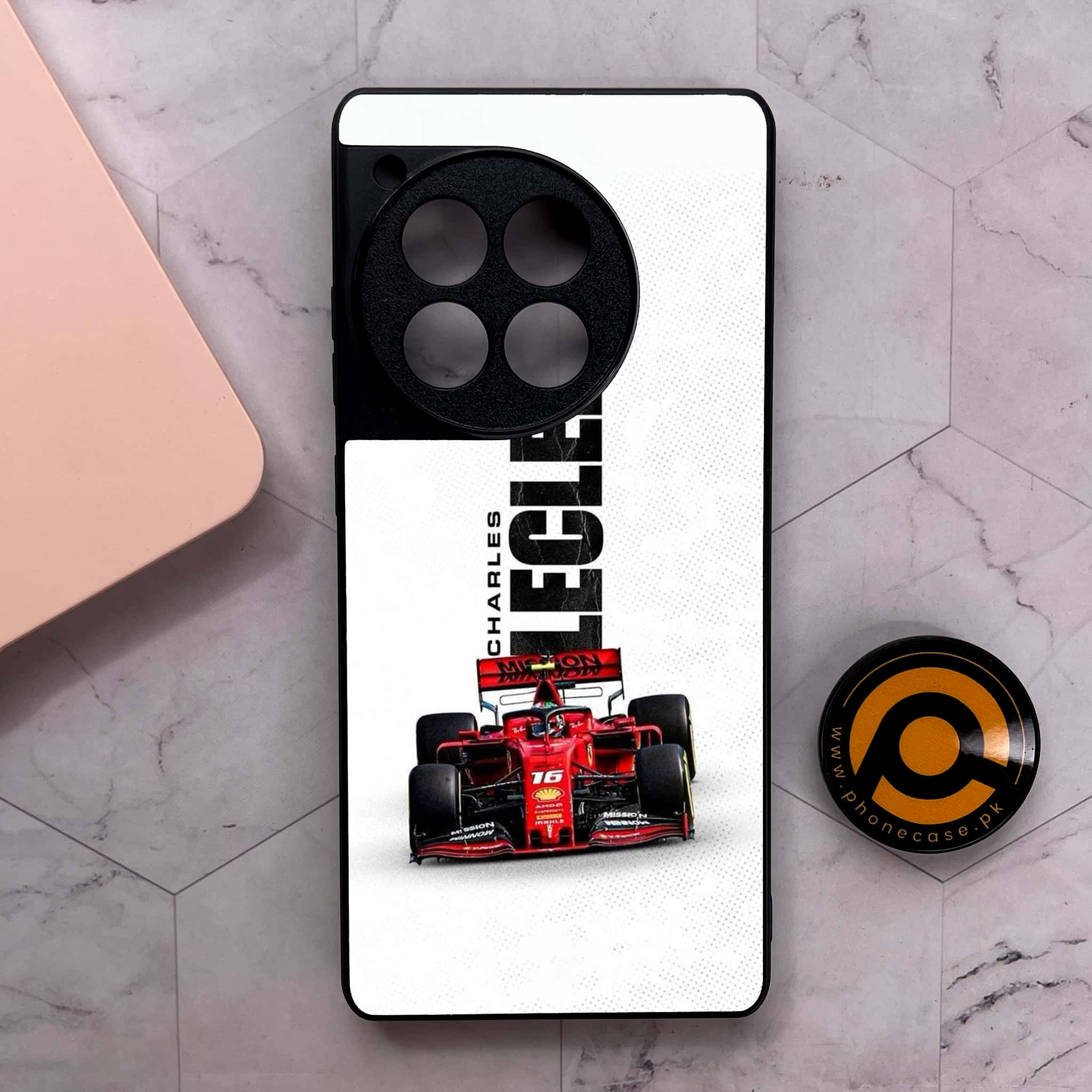 OnePlus 12R - Formula 1 Design Series - Premium Metal Printed soft Bumper shock Proof Case
