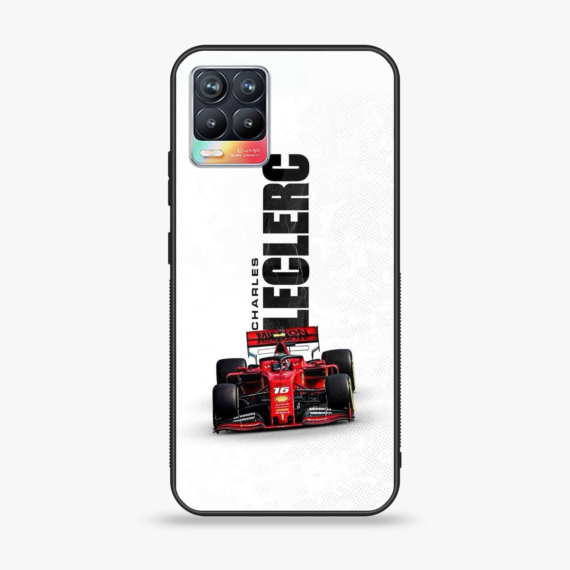 Realme 8 Pro - Formula 1 Design Series - Premium Printed Glass soft Bumper shock Proof Case