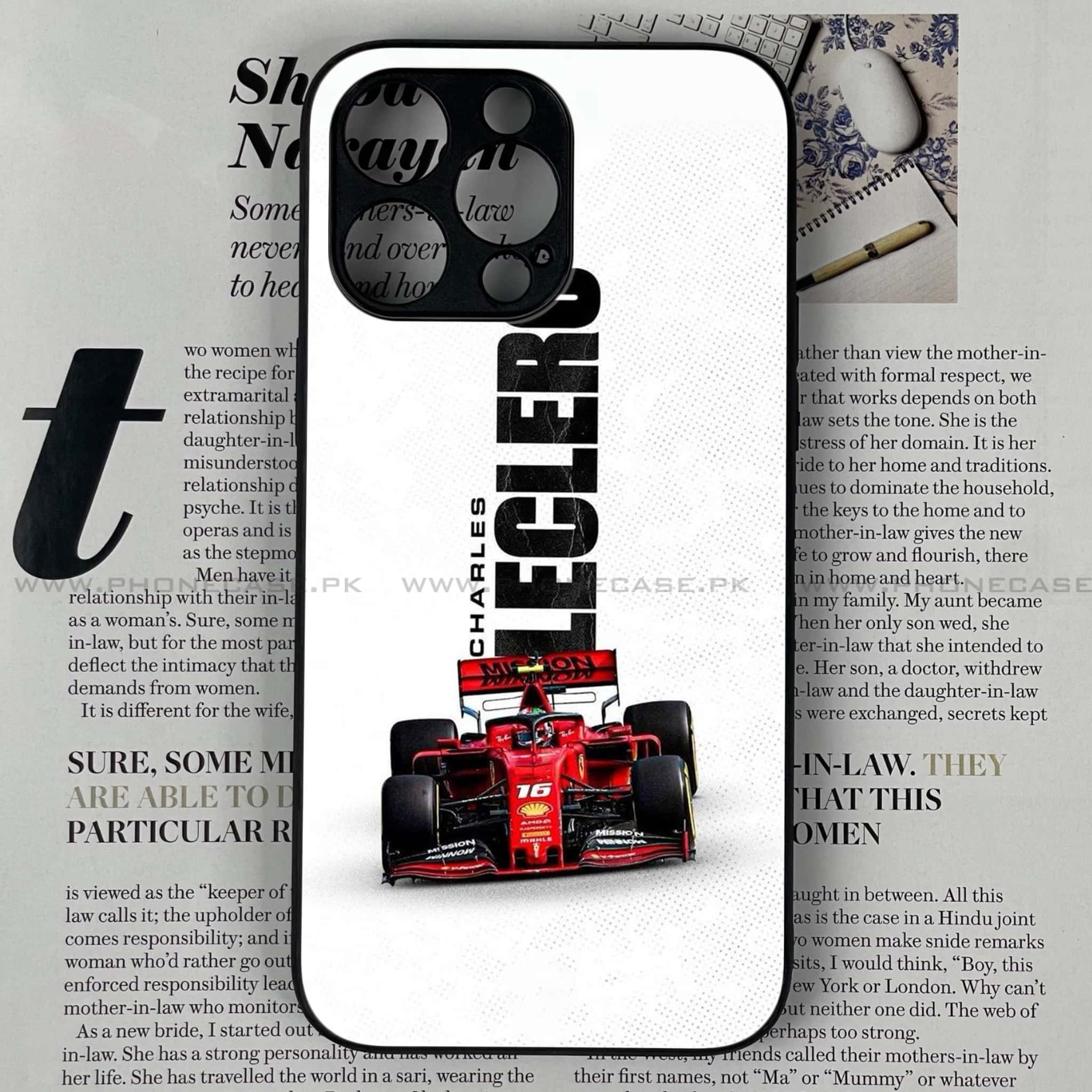 iPhone 14 Pro Max - Formula 1 Design Series - Premium Metal Printed soft Bumper shock Proof Case