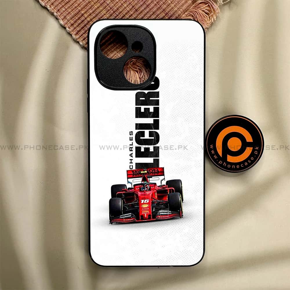 Tecno Spark 40C - Formula 1 Design Series - Premium Metal Printed soft Bumper shock Proof Case