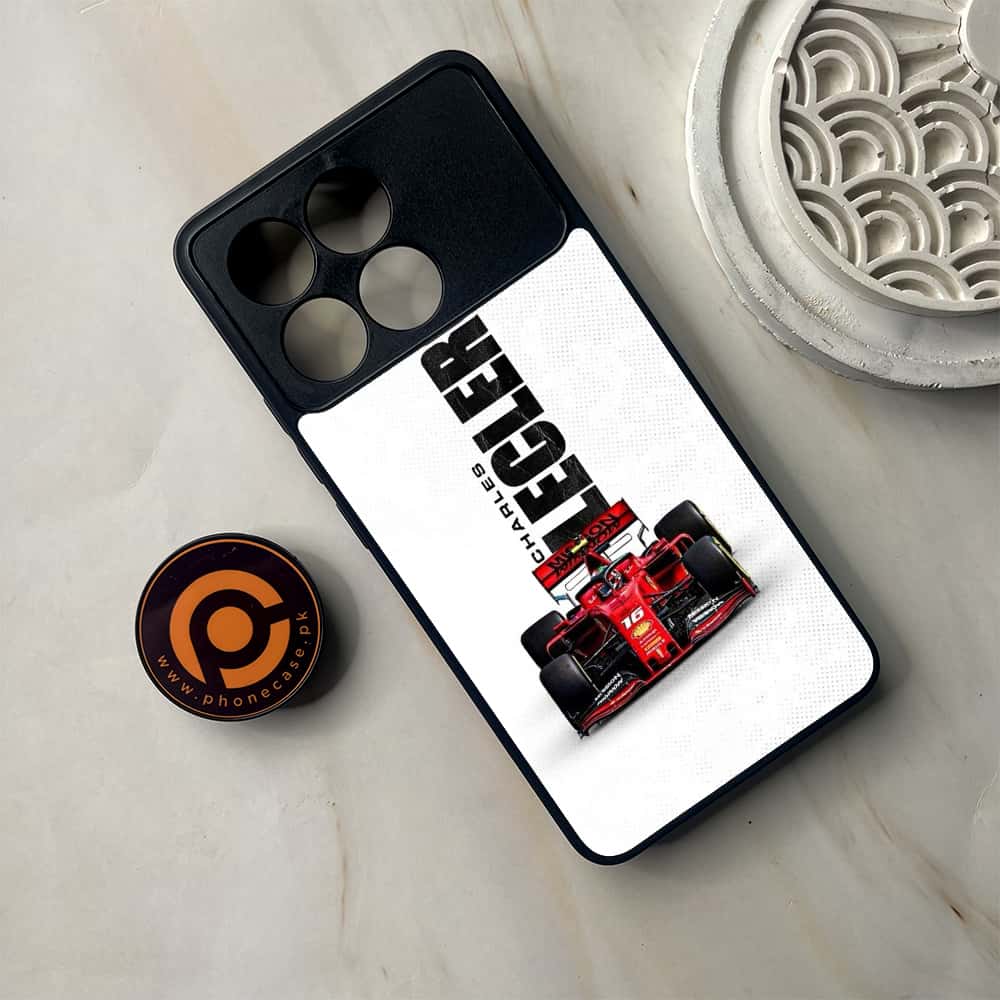 Xiaomi Poco F6 Pro - Formula 1 Design Series - Premium Metal Printed soft Bumper shock Proof Case
