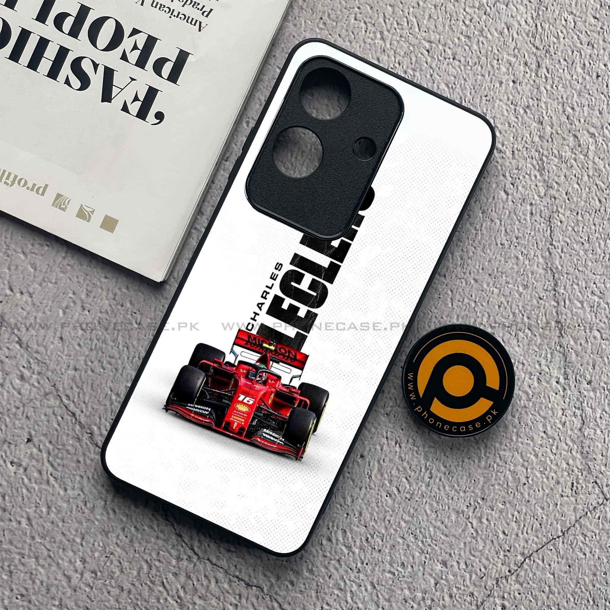 Realme Note 60x - Formula 1 Design Series - Premium Metal  Printed soft Bumper shock Proof Case