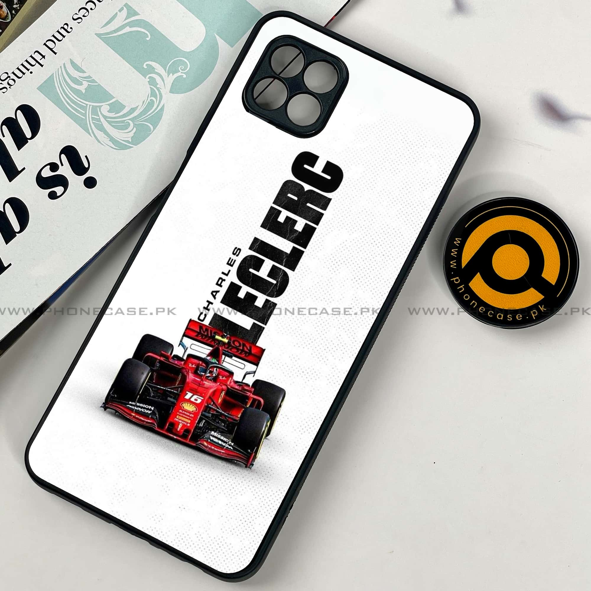 Samsung Galaxy A22 - Formula 1 Design - Premium Printed Metal soft Bumper shock Proof Case