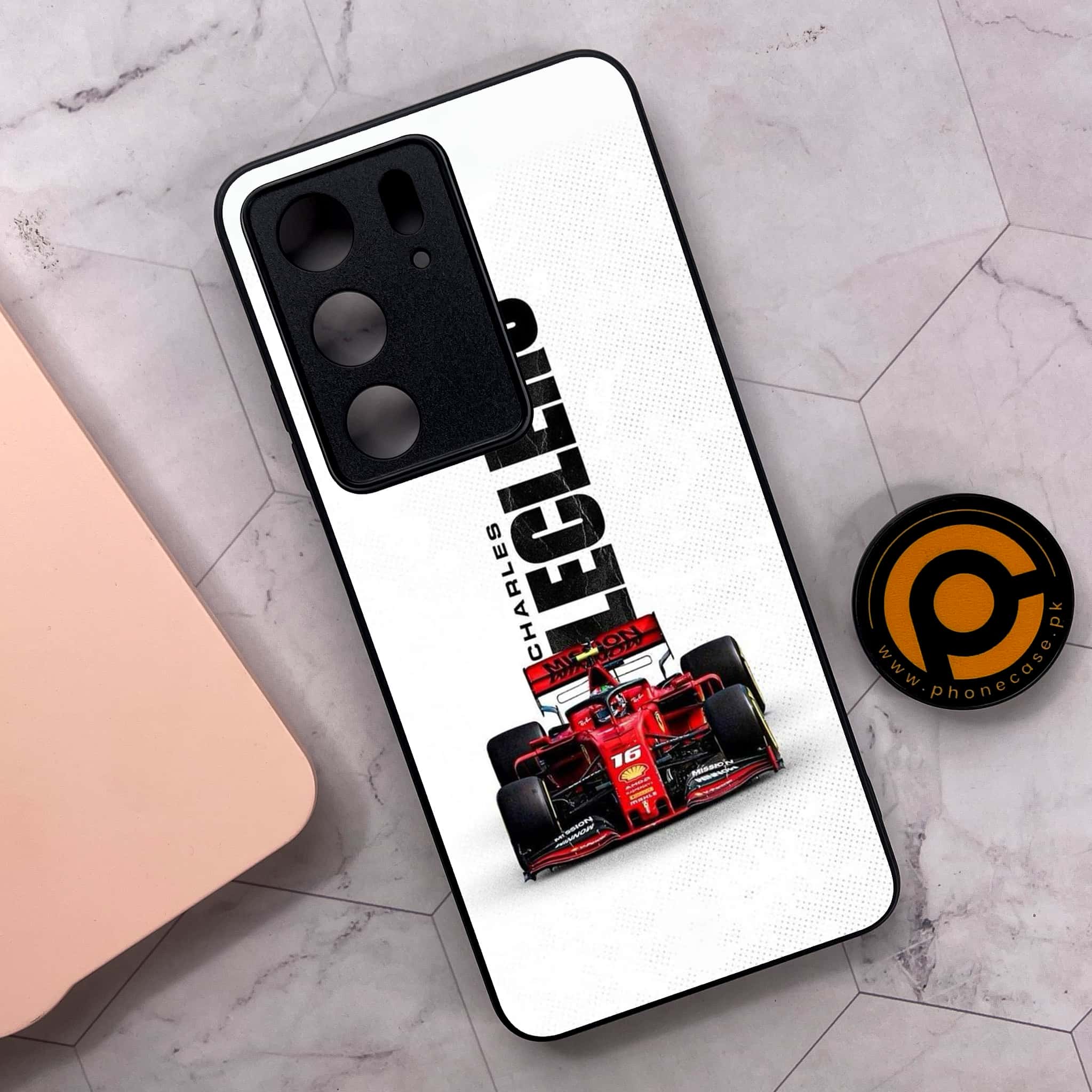 Realme C75x 4G - Formula 1 Design Series - Premium Metal Printed soft Bumper shock Proof Case