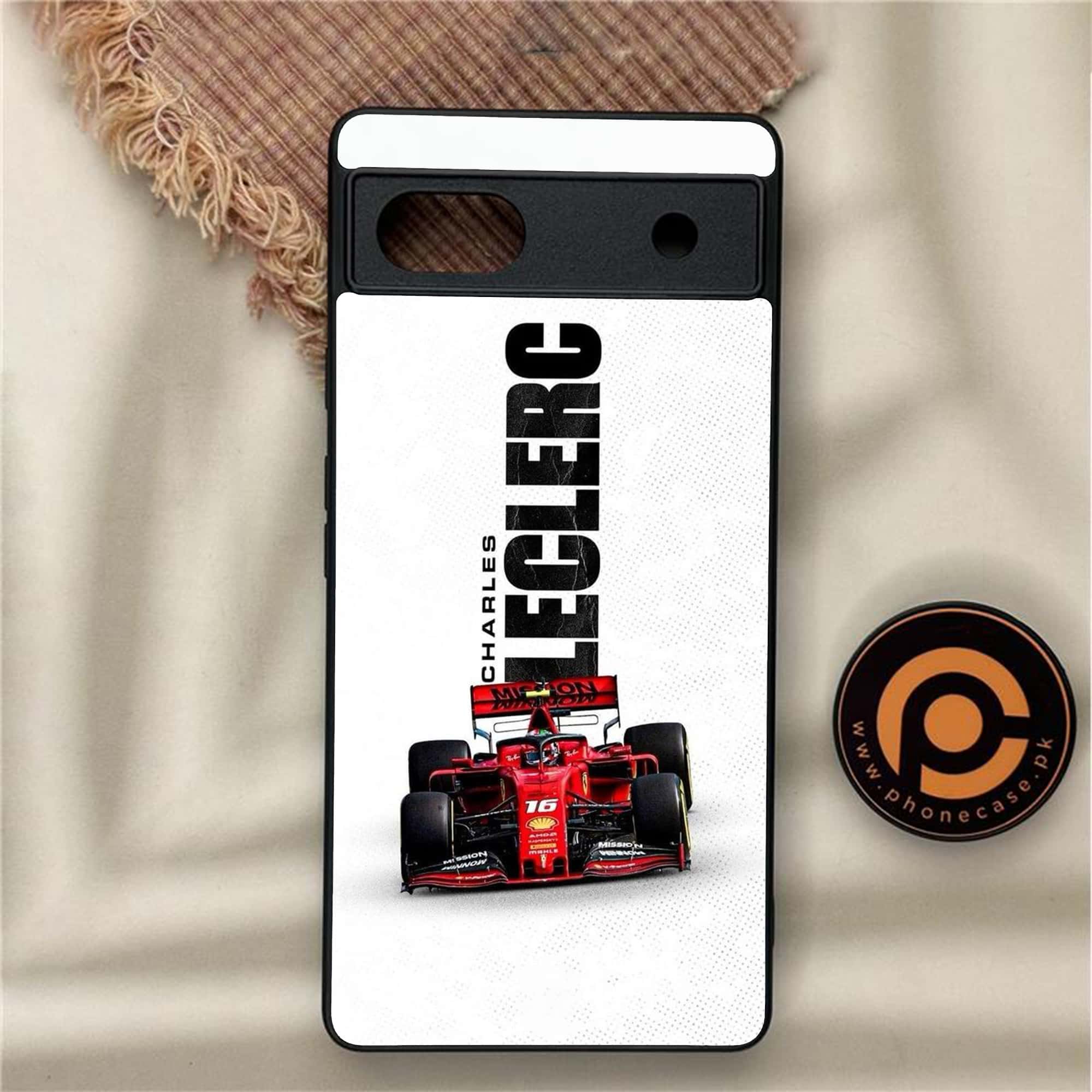 Google Pixel 6A - Formula 1 Design - Premium Metal Printed soft Bumper Shock Proof Case