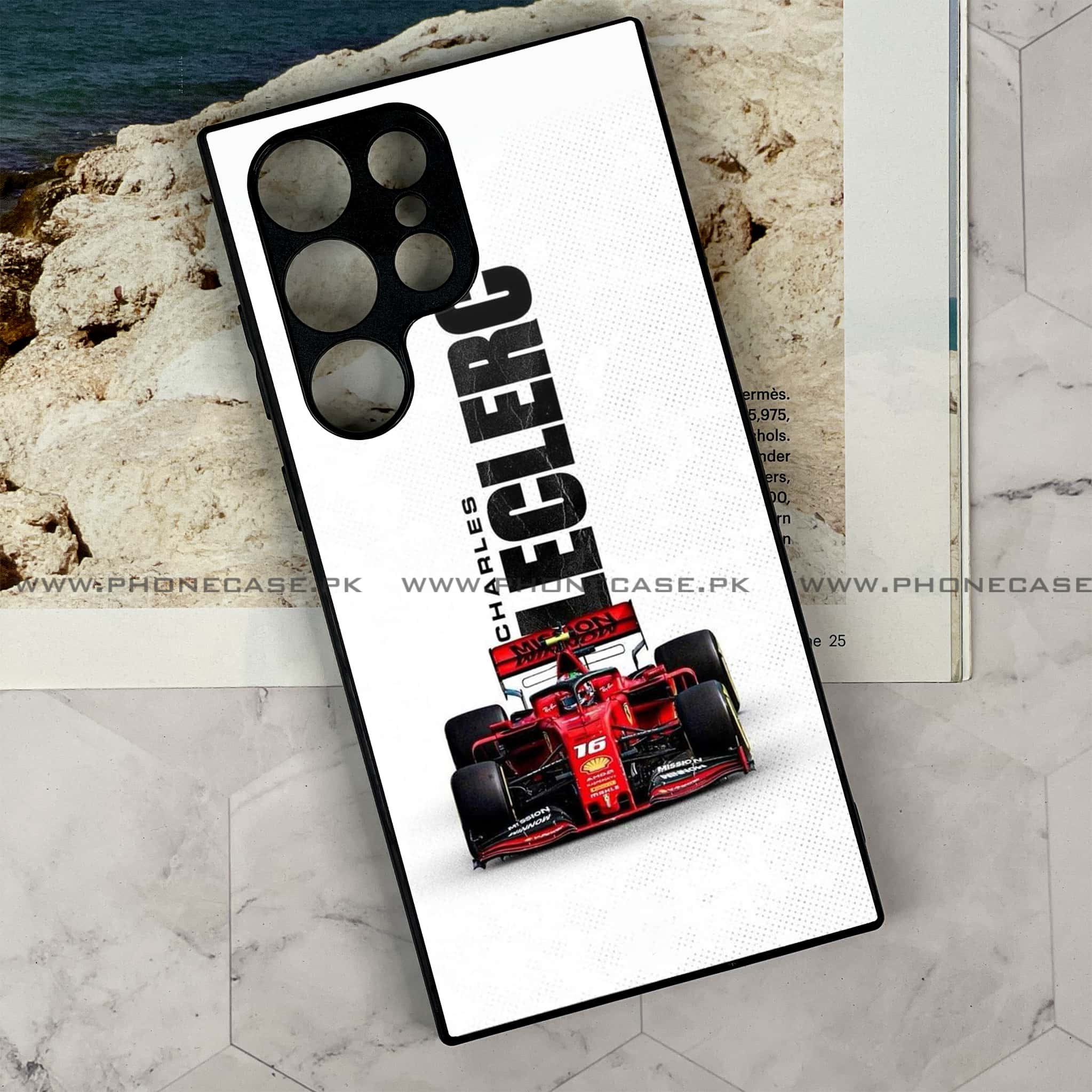 Samsung Galaxy S22 Ultra - Formula 1 Design - Premium Metal Printed soft Bumper shock Proof Case