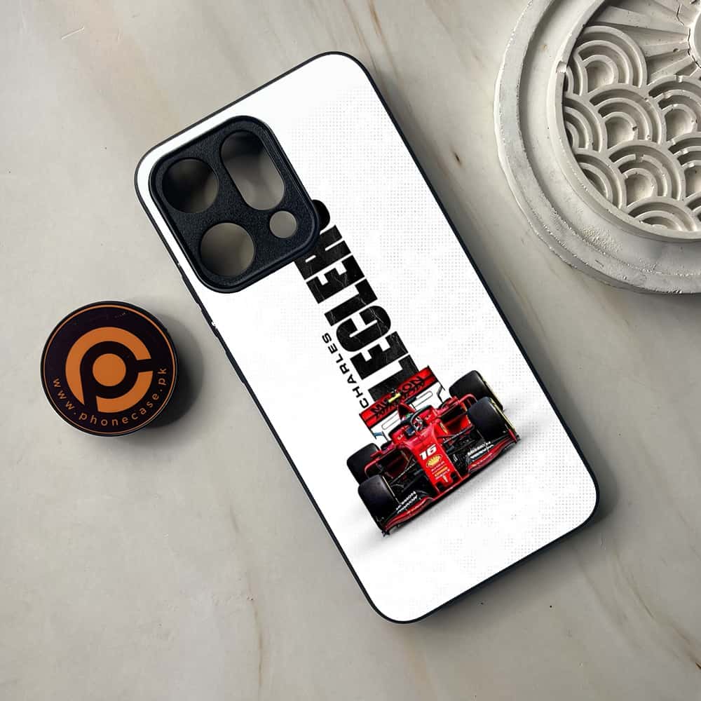 Oppo Reno 14 5G - Formula 1 Design Series - Premium Metal Printed soft Bumper shock Proof Case