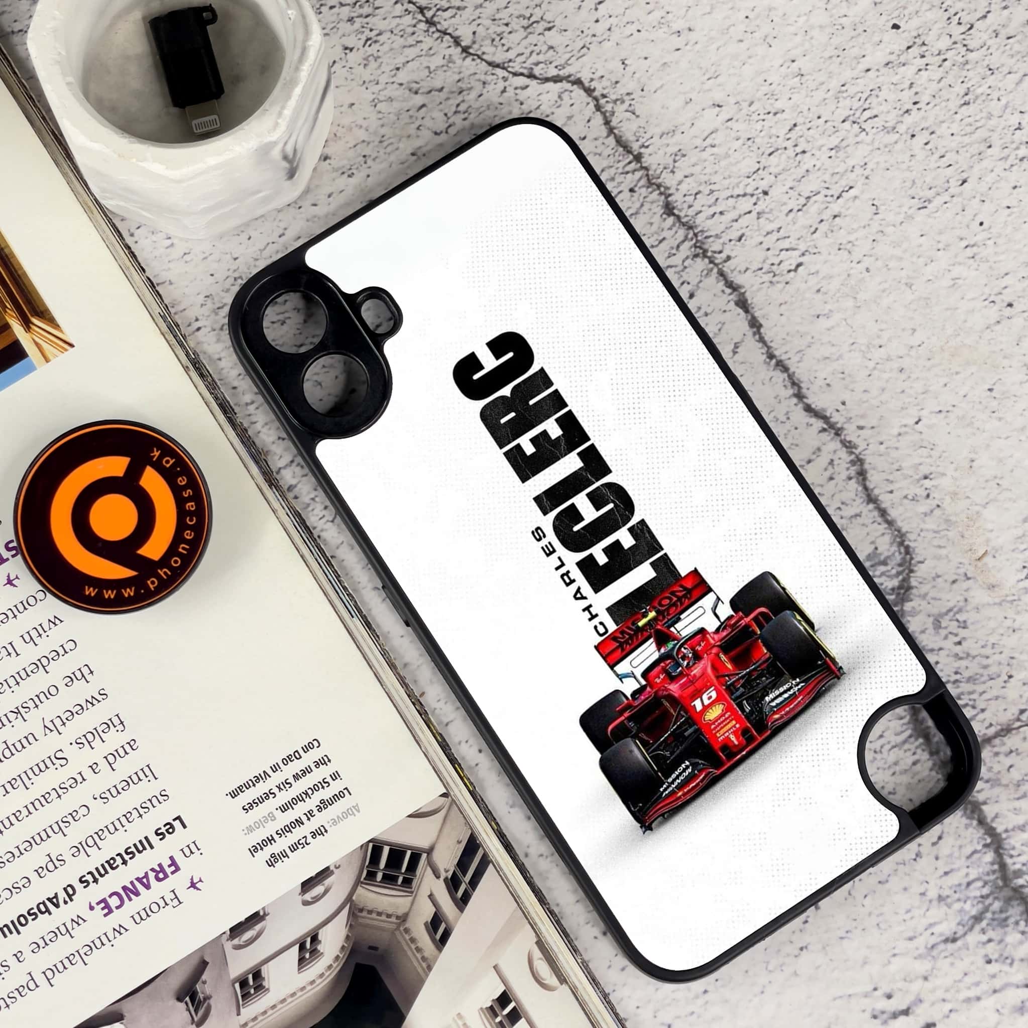 Nothing CMF Phone 1 - Formula 1 Design Series - Premium Metal Printed soft Bumper Shock Proof Case
