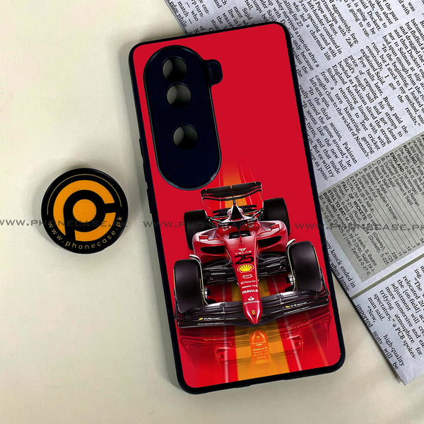 Vivo V40e - Formula 1 Design 1  - Premium Metal Printed soft Bumper shock Proof Case  CS-34988