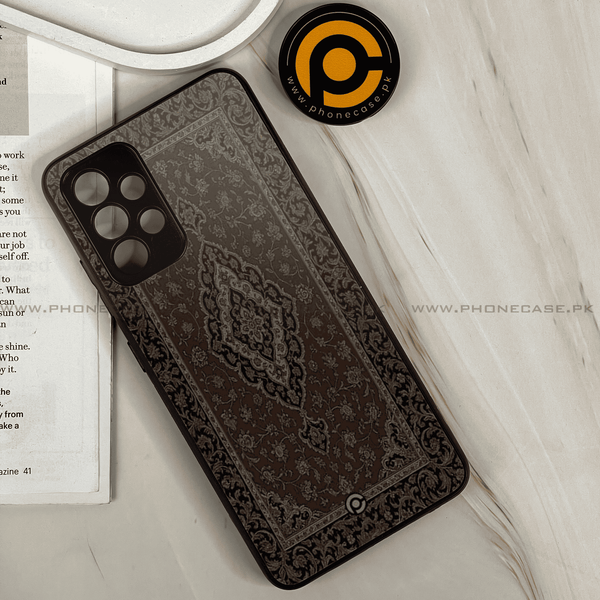 Samsung Galaxy A32 - Persian Rugs Design 1  - Premium Printed Glass soft Bumper shock Proof Case CS-33755