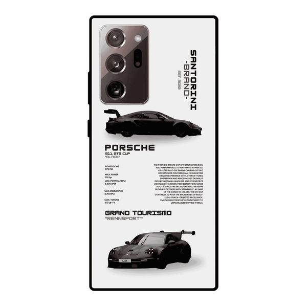 Samsung Galaxy Note 20 Ultra - GT3 Cup Rennsport  - Premium Metal Printed Soft Bumper Shockproof Case