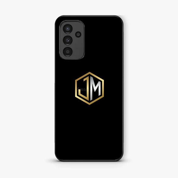 Samsung Galaxy A16 - JM Hexagon Logo Case - Premium Metal Printed soft Bumper Shock Proof Case